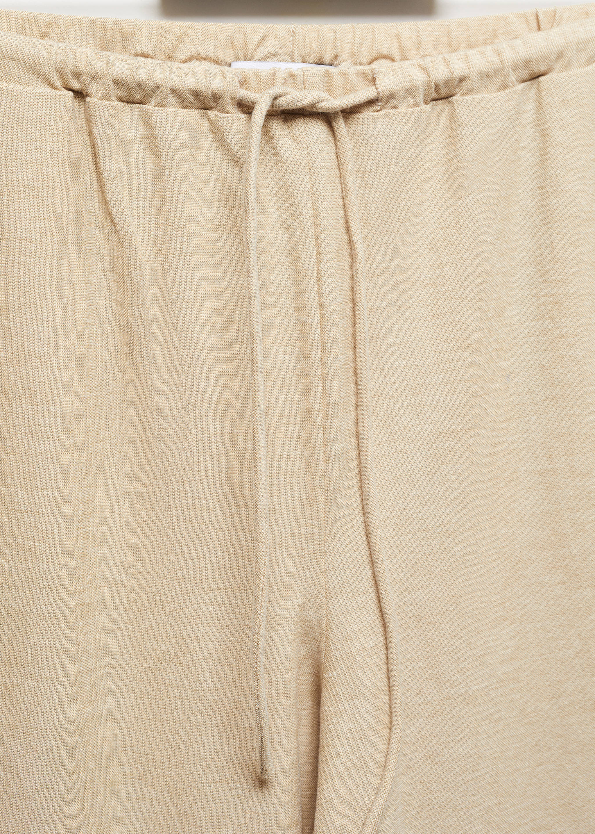 Pantalón wideleg cintura elástica - Detalle del artículo 8