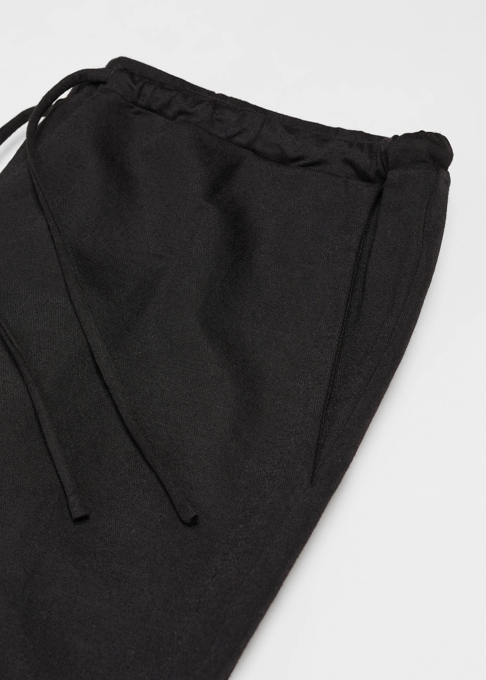 Pantalón wideleg cintura elástica - Detalle del artículo 8