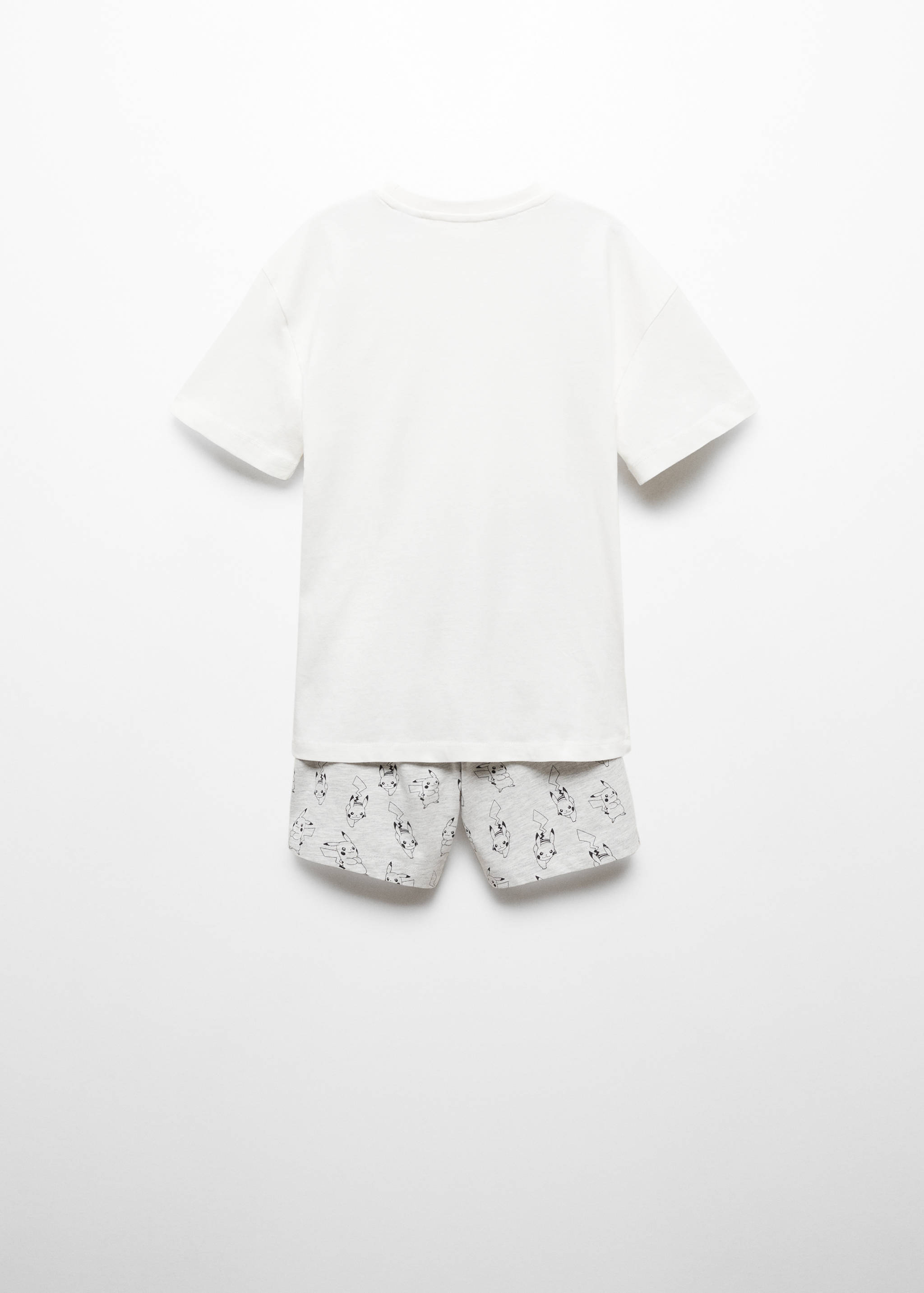 Pikachu Pokemon Pyjamas - Reverse of the article