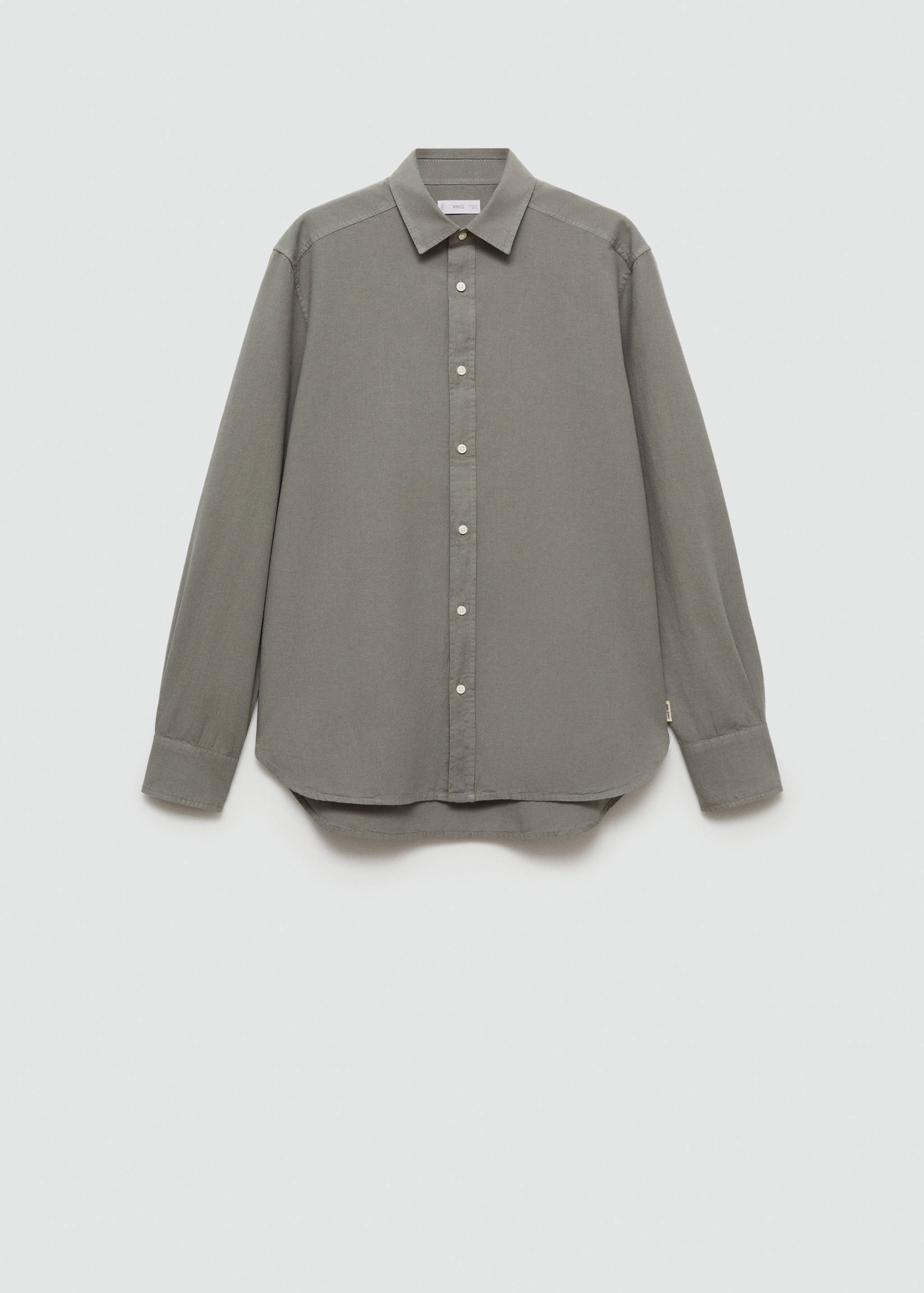 Regular fit cotton shirt - Article without model