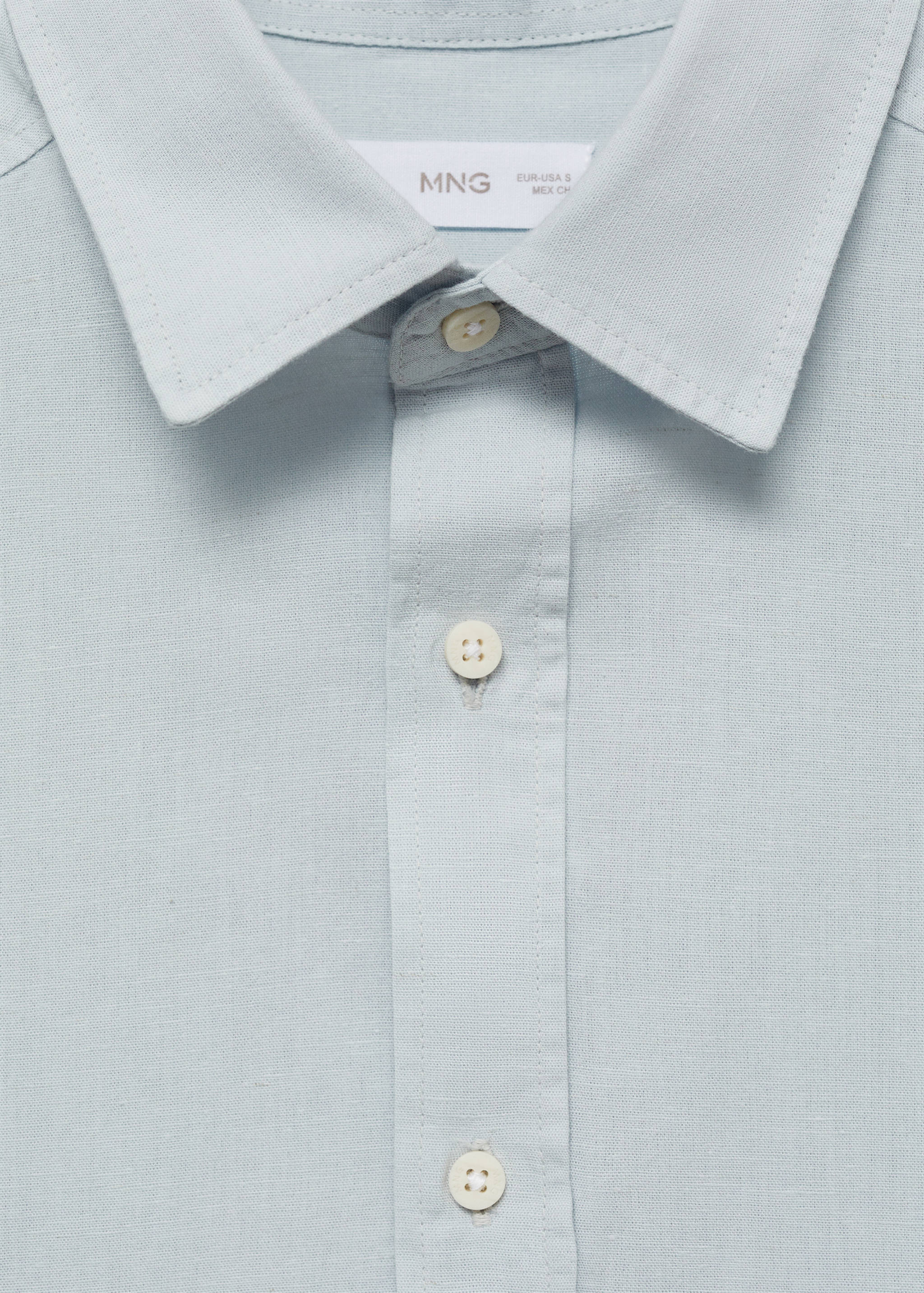 Regular fit cotton shirt - Details of the article 8