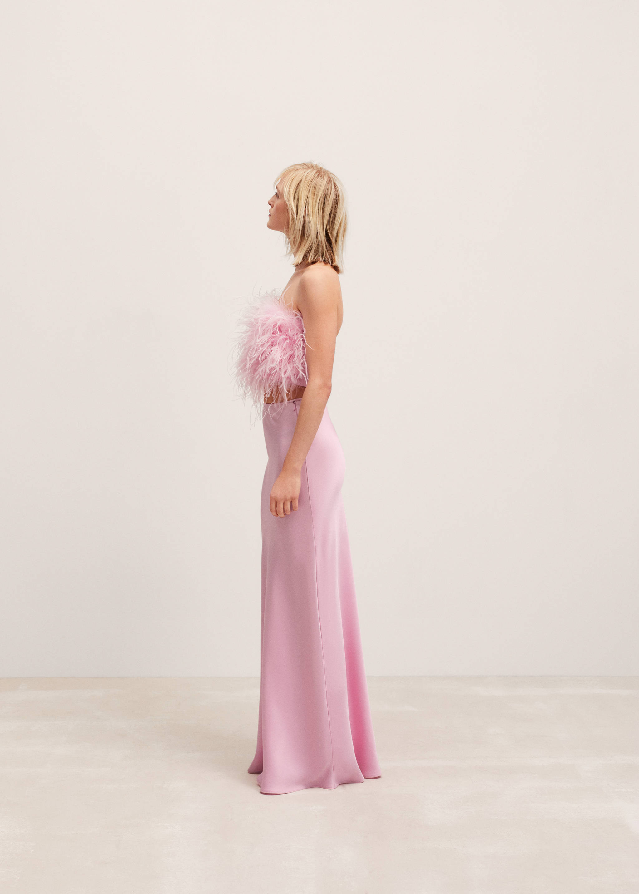 Feather bandeau-style top - Details of the article 2