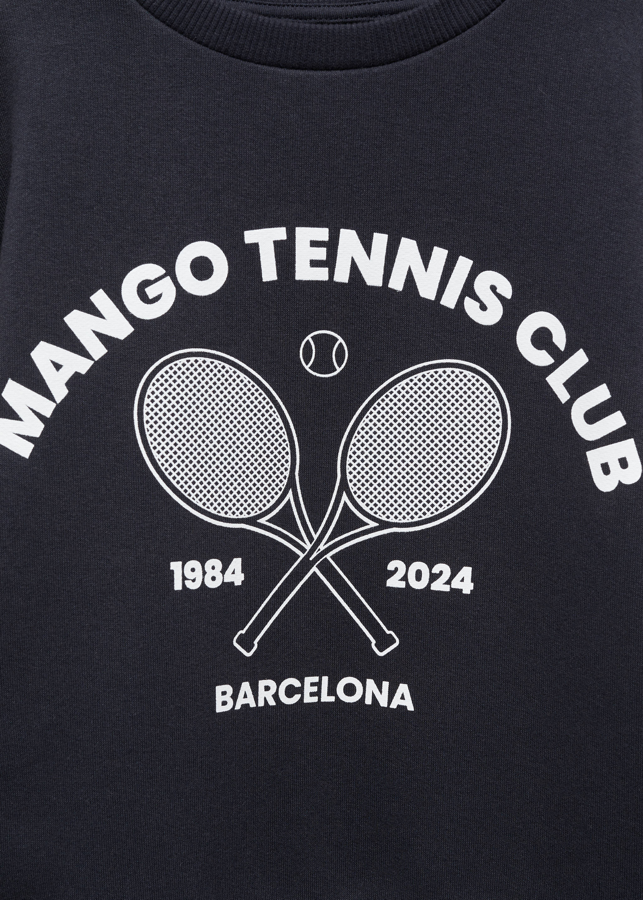 Свитшот с принтованной надписью - Деталь изделия 8