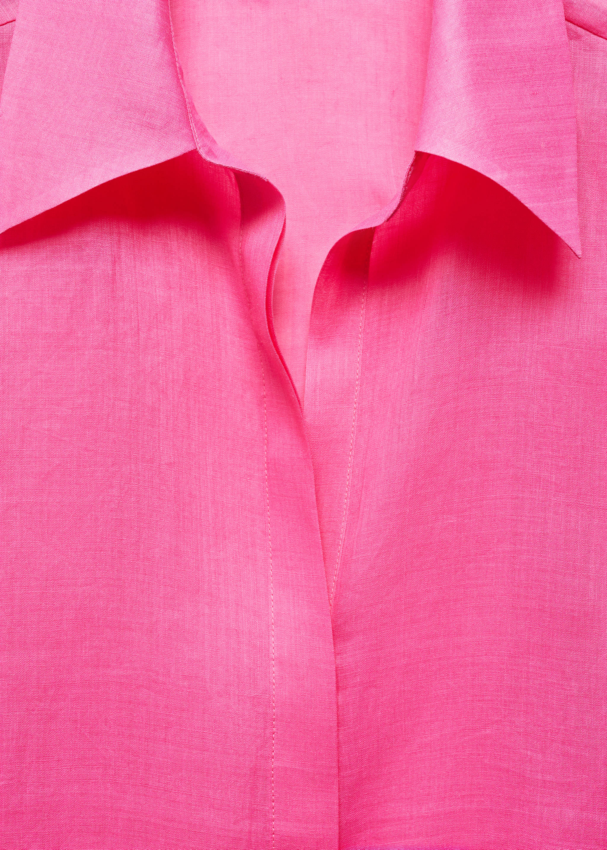 Chemise ramie boutons dissimulés - Détail de l'article 8