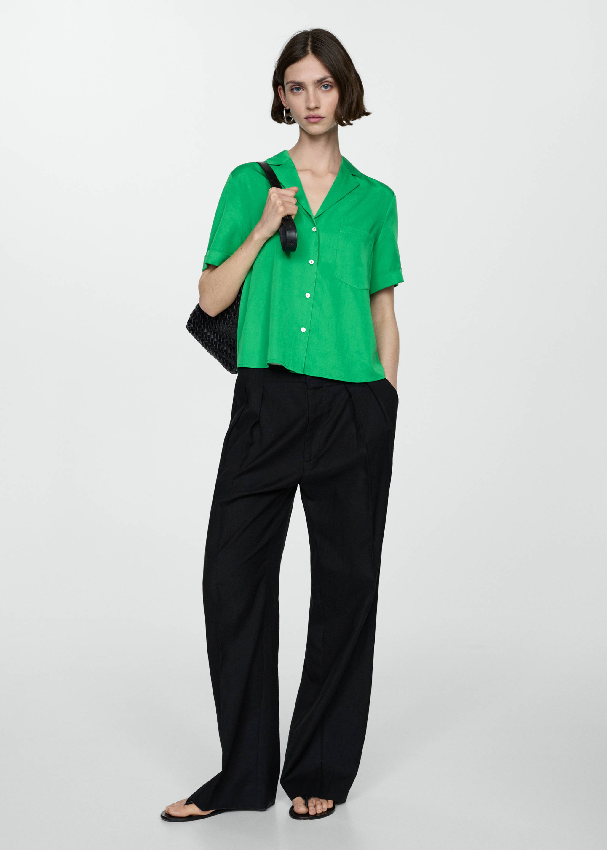 100% lyocell shirt - General plane