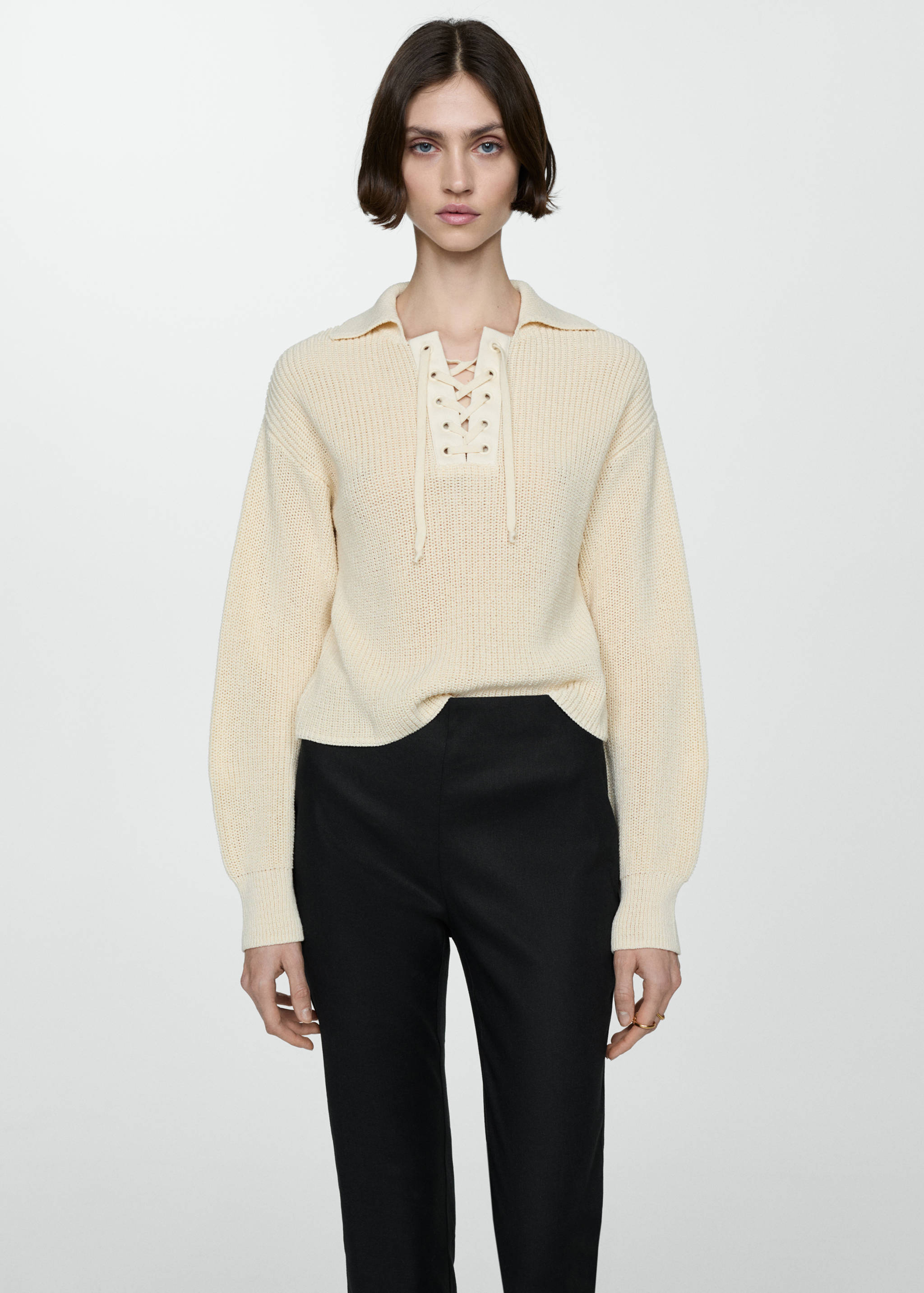 Pantalon flare lin - Détail de l'article 1