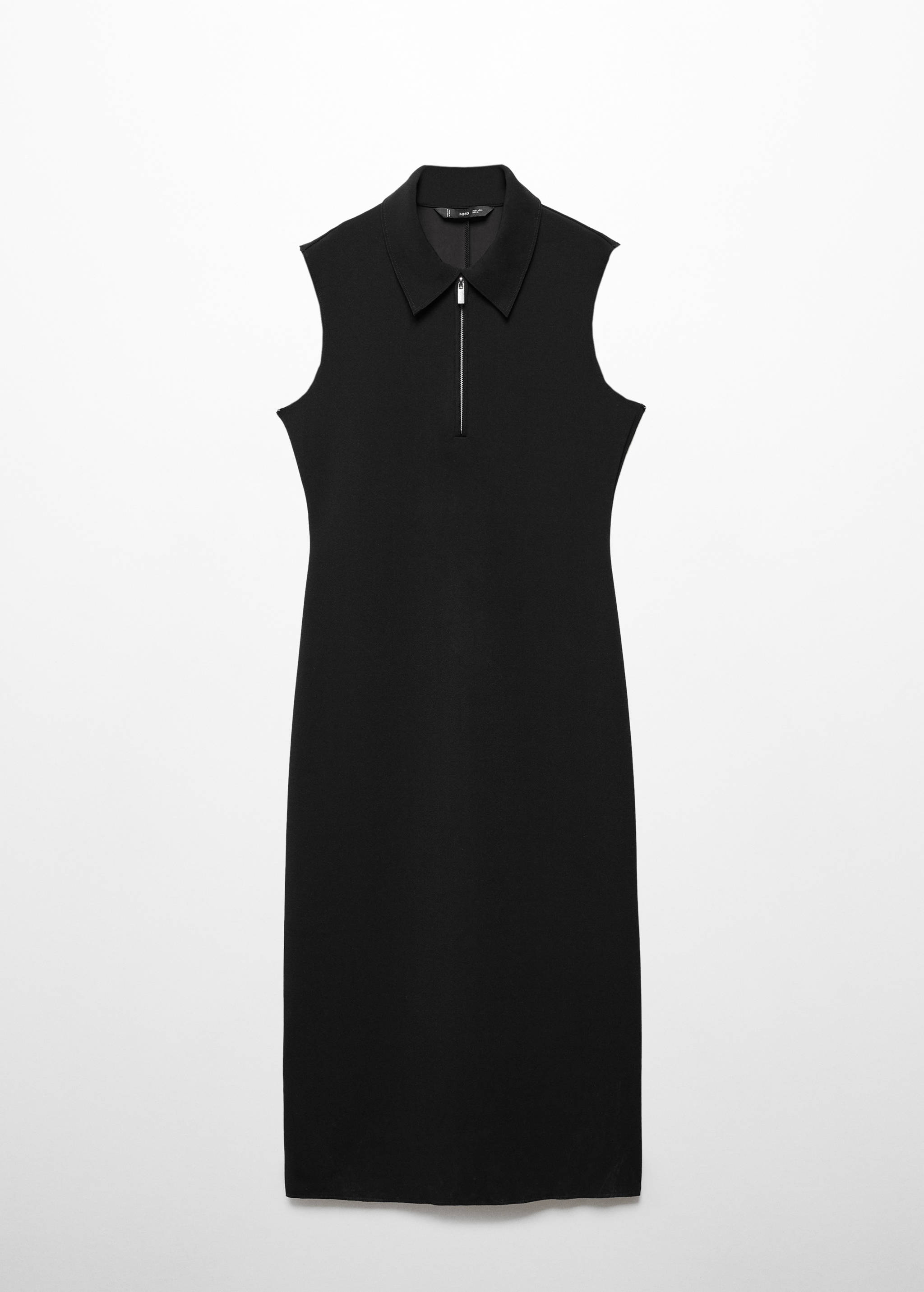 Zipper neck dress - Article without model