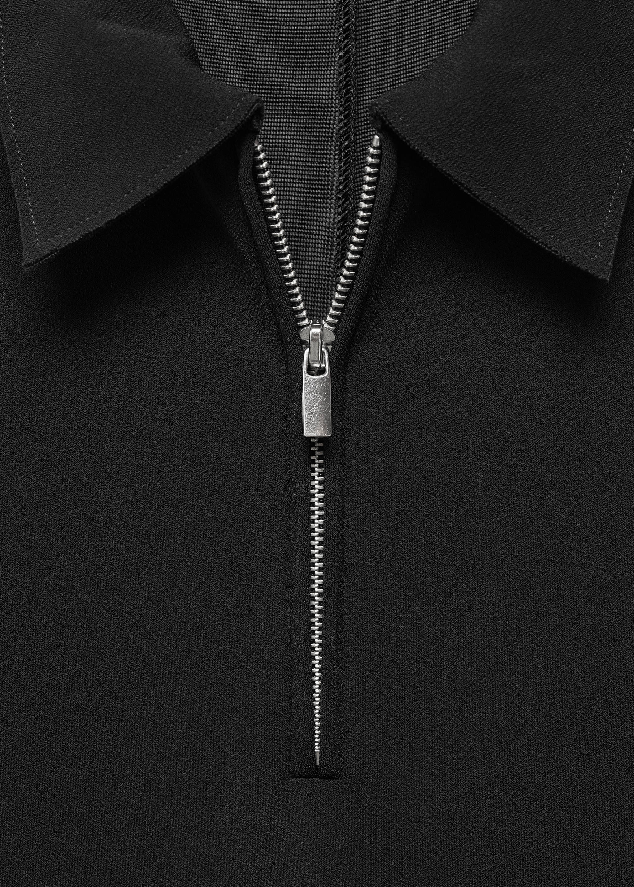 Zipper neck dress - Details of the article 8