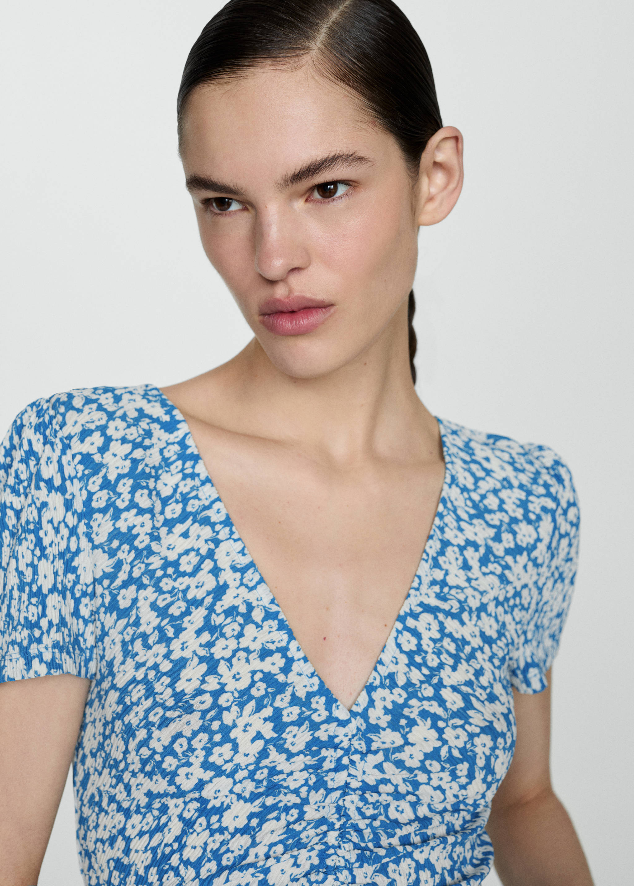 Vestido estampado floral - Detalle del artículo 1