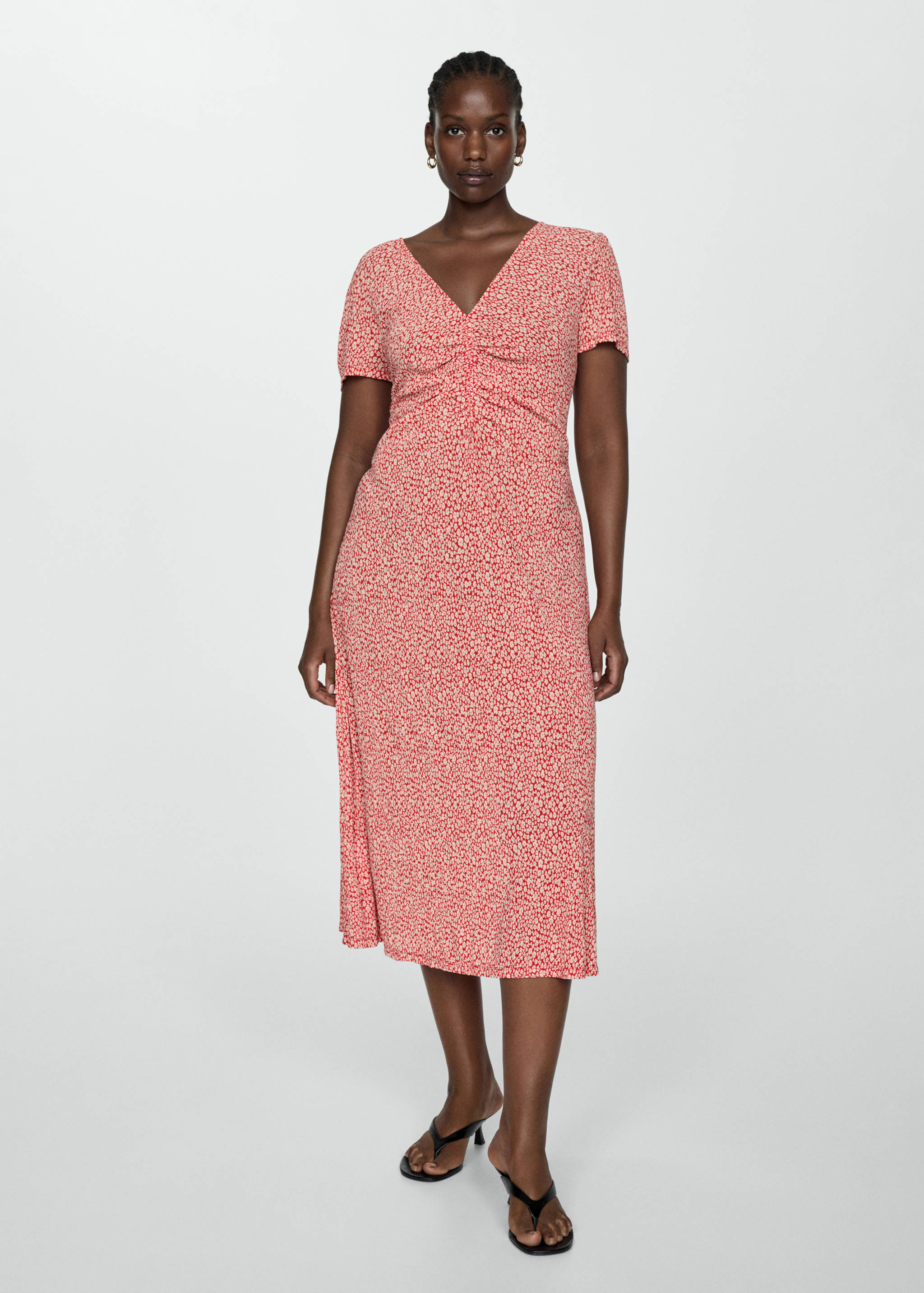 Vestido estampado floral - Detalle del artículo 3