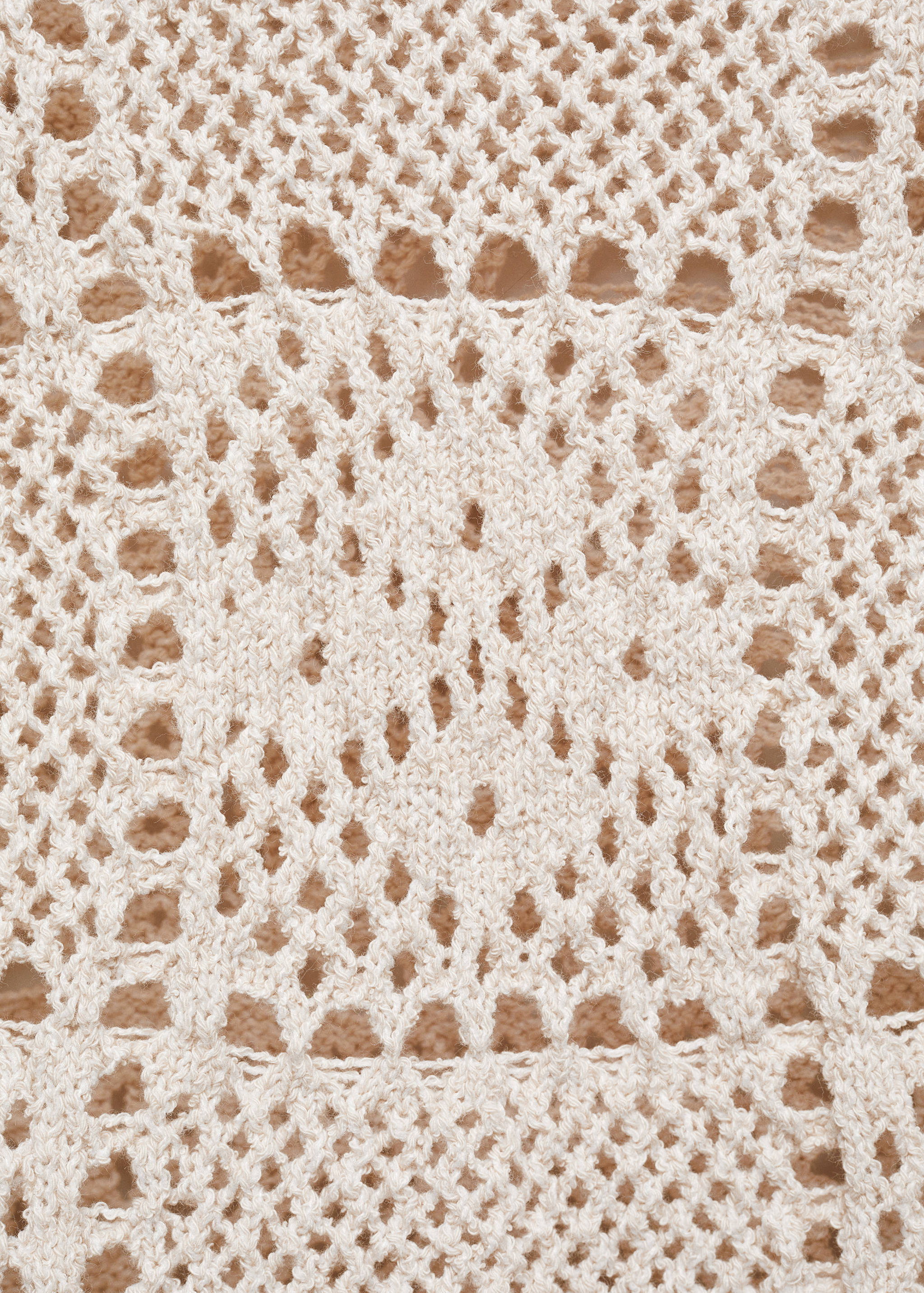 Crochet sweater with lace accents - Details of the article 8
