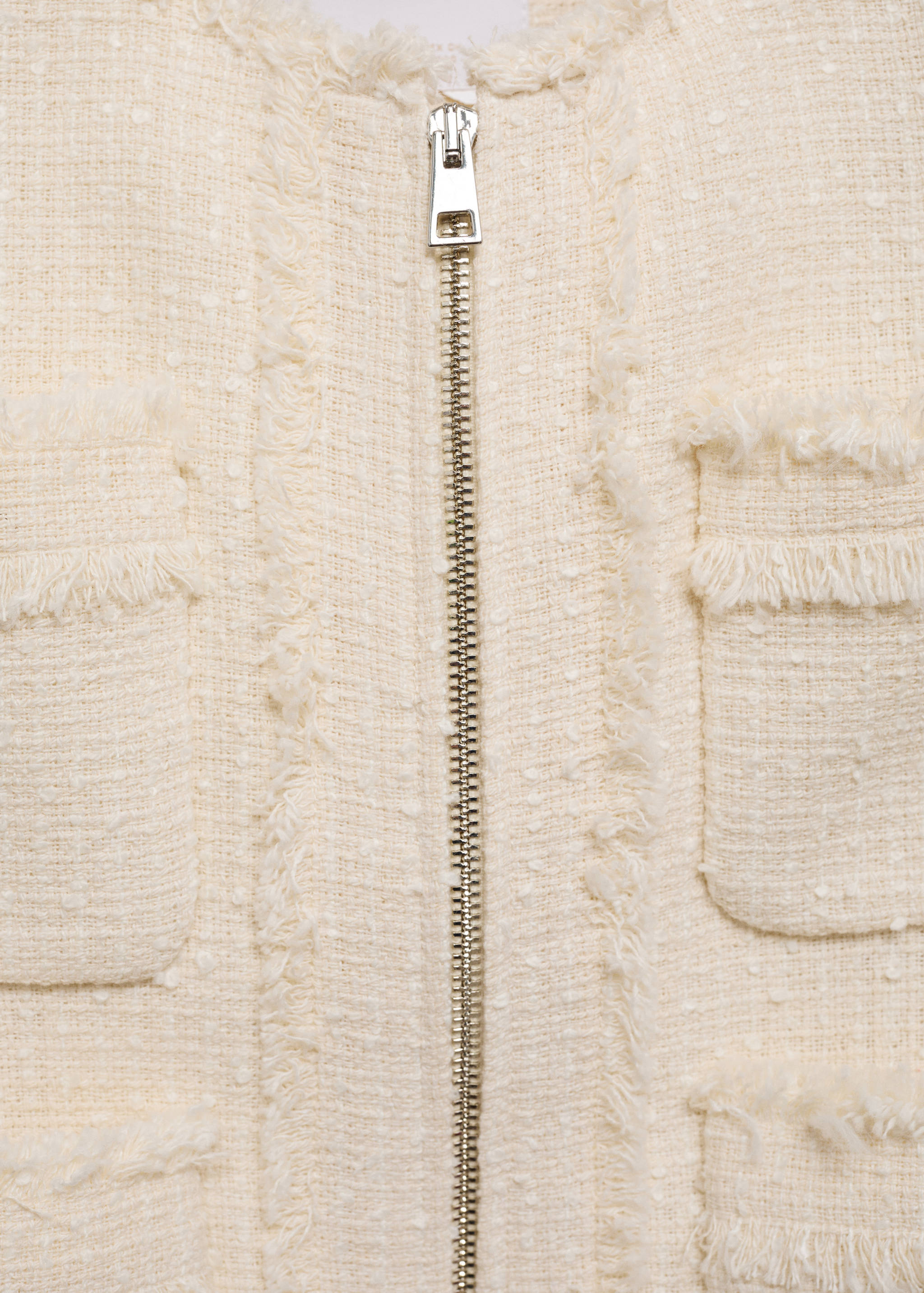 Veste tweed zippée - Détail de l'article 8