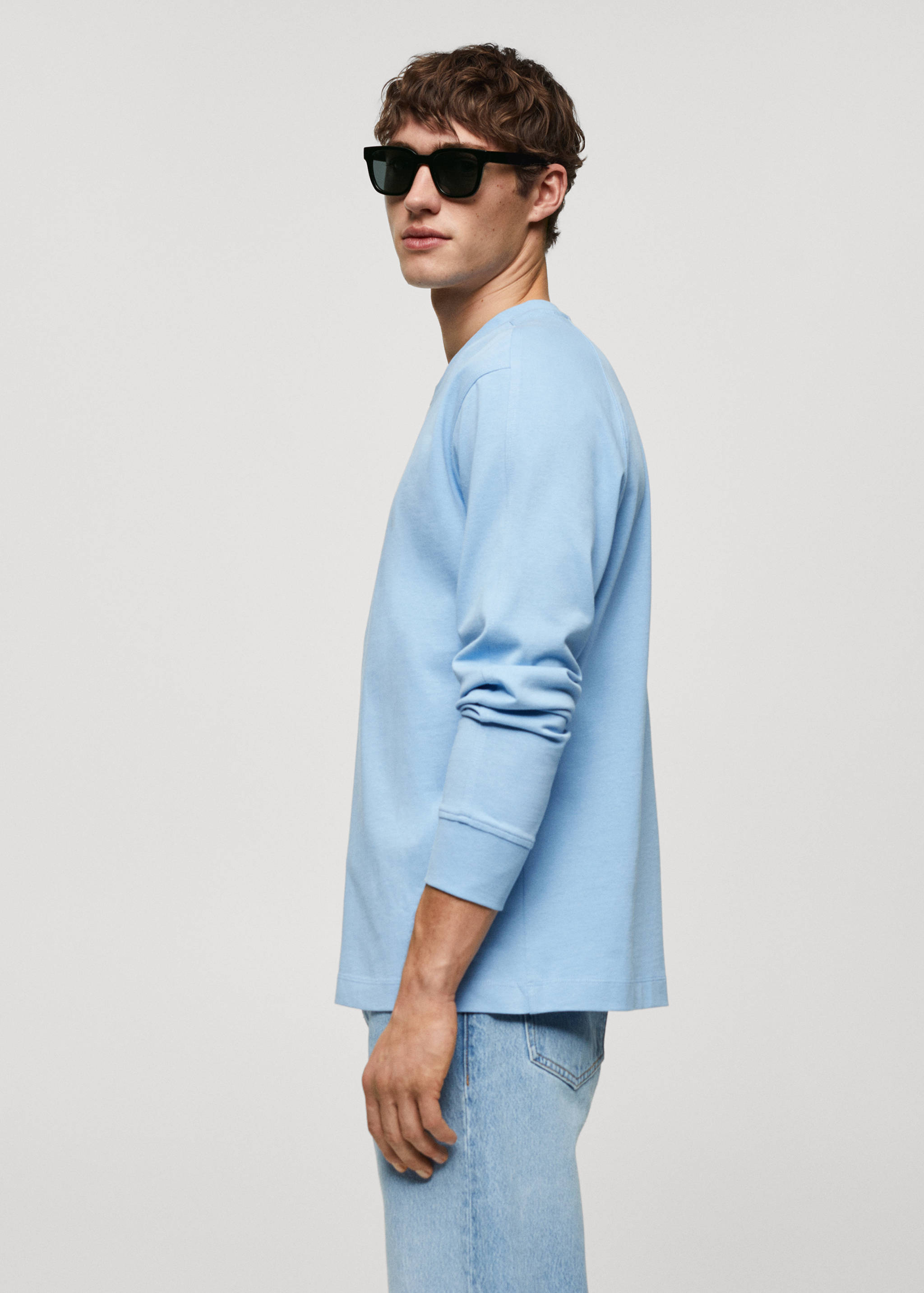 Sudadera 100% algodón dibujo estampado - Detalle del artículo 2