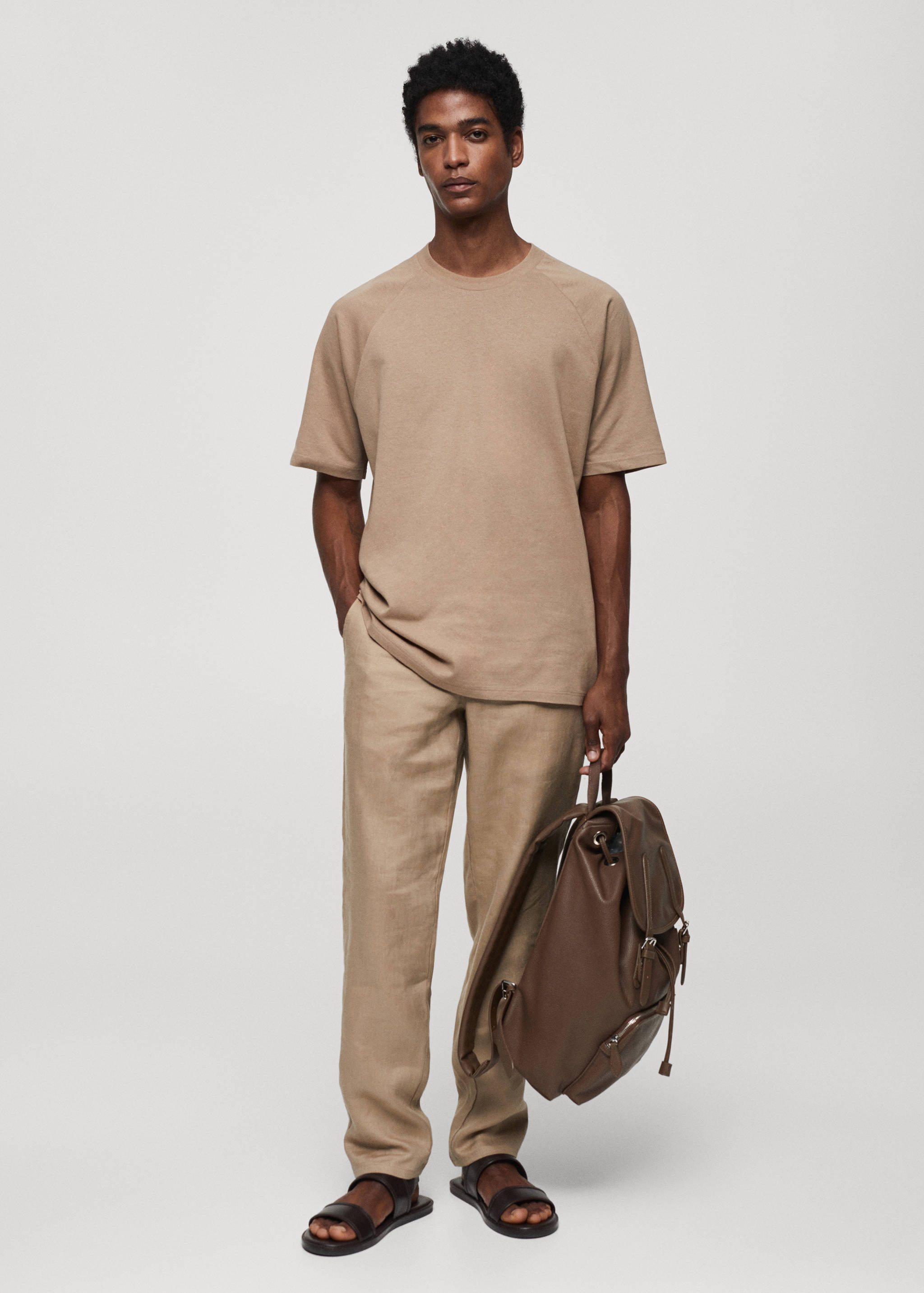 Relaxed fit cotton t-shirt - General plane