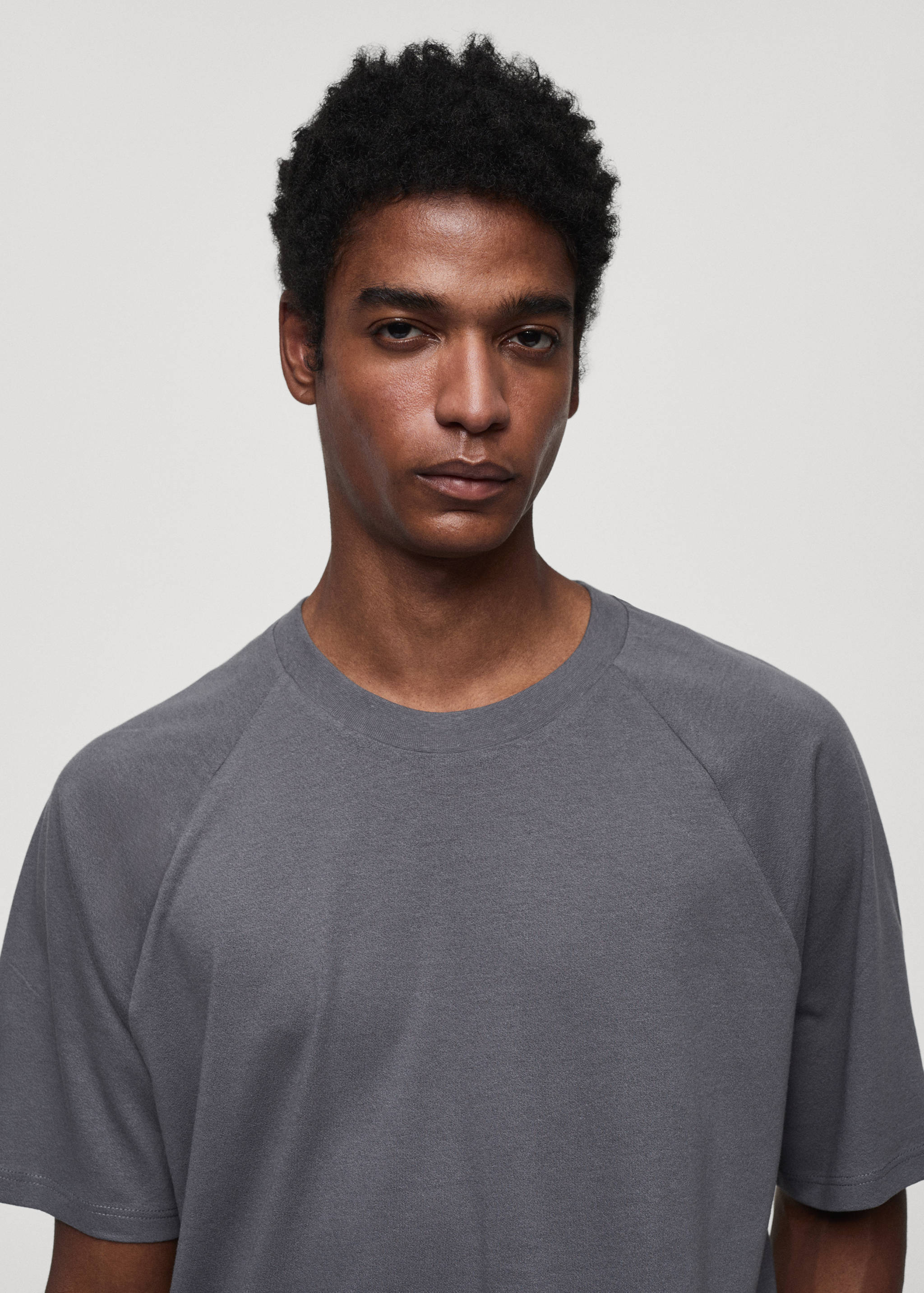 Relaxed fit cotton t-shirt - Details of the article 1