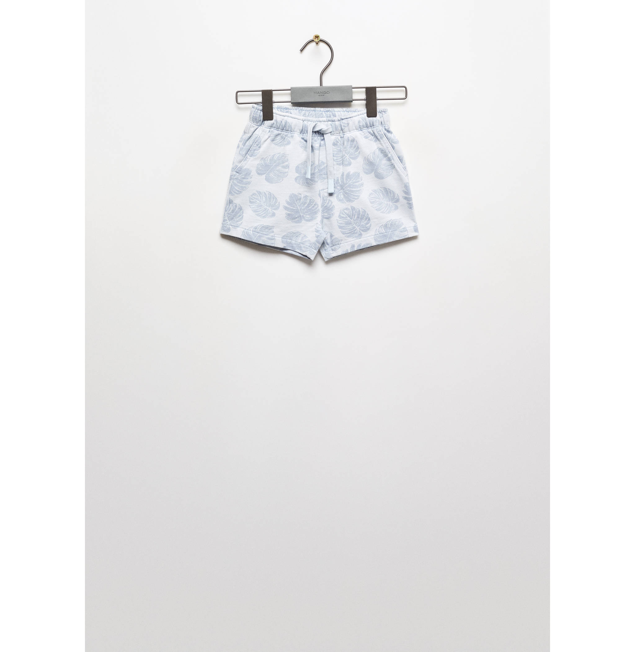 Bermuda-Shorts mit Blättermotiv - Artikel ohne Model