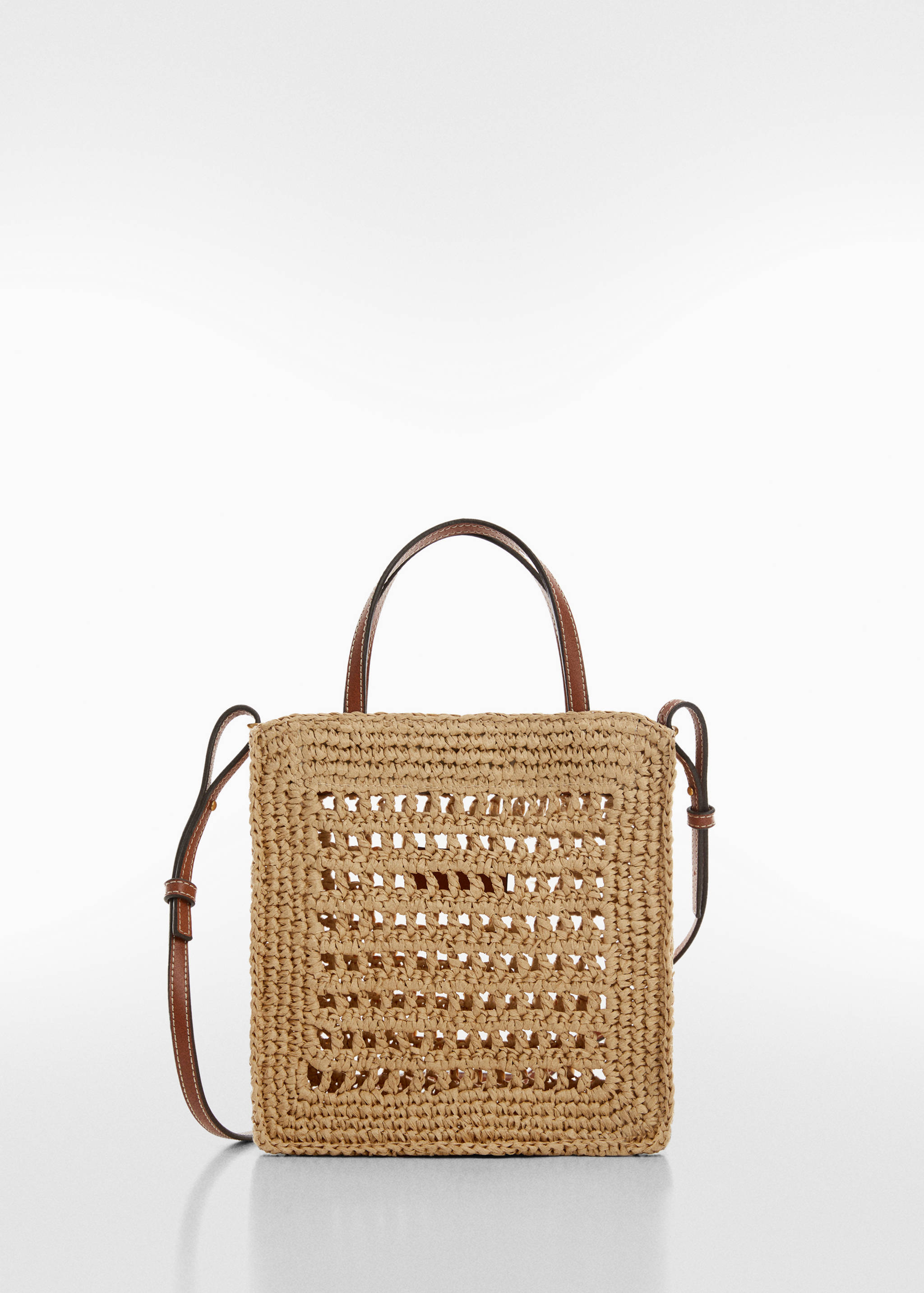 Natural fibre shoulder bag - Article without model