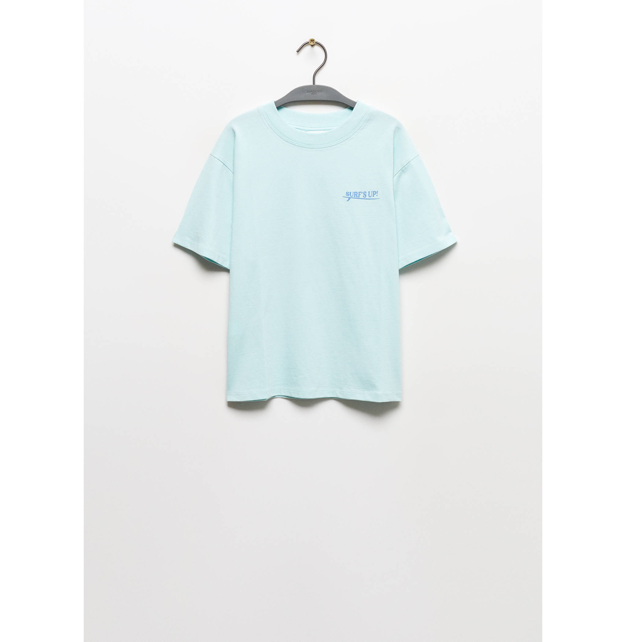 Printed cotton-blend T-shirt - Article without model