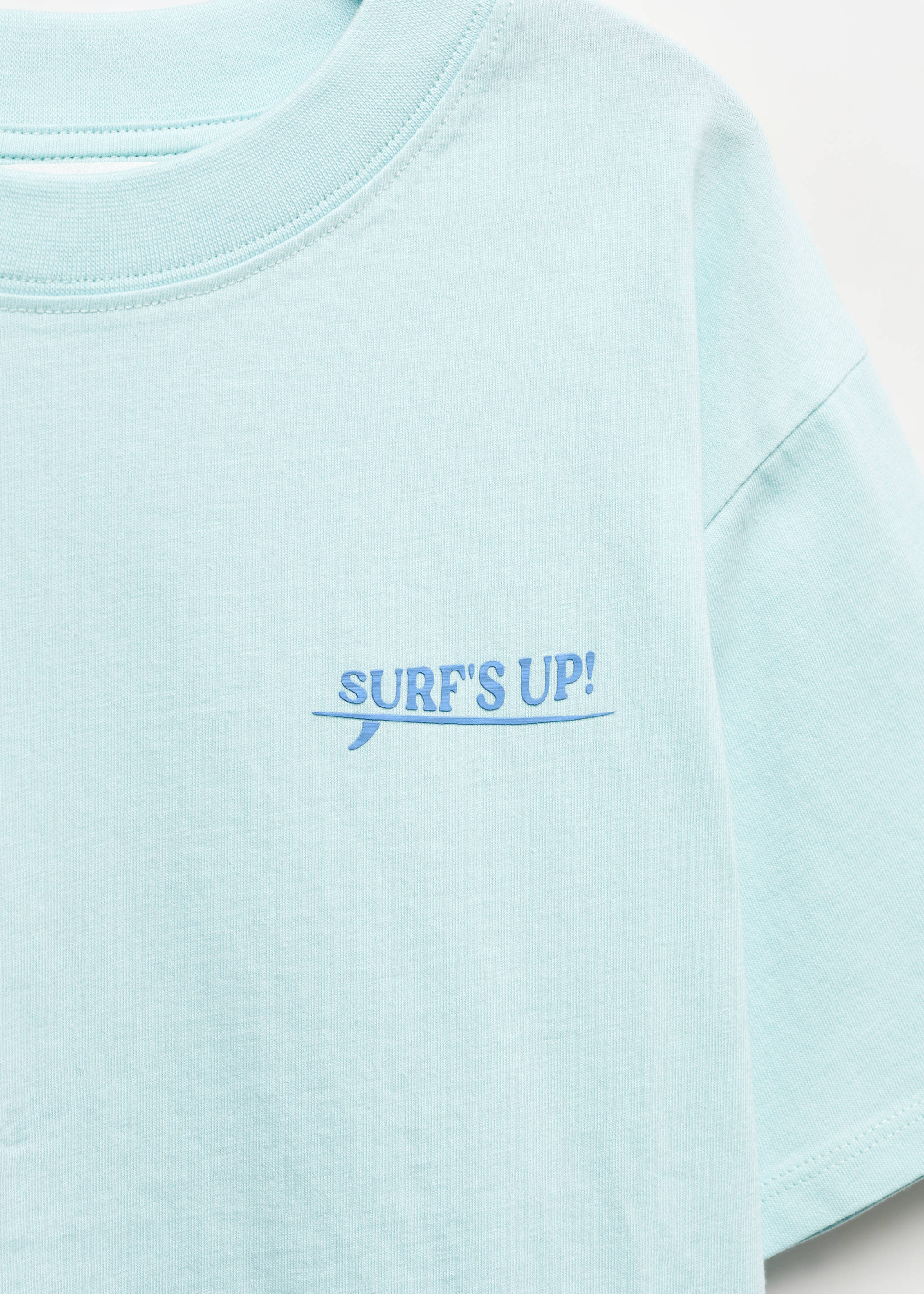 Printed cotton-blend T-shirt - Details of the article 8