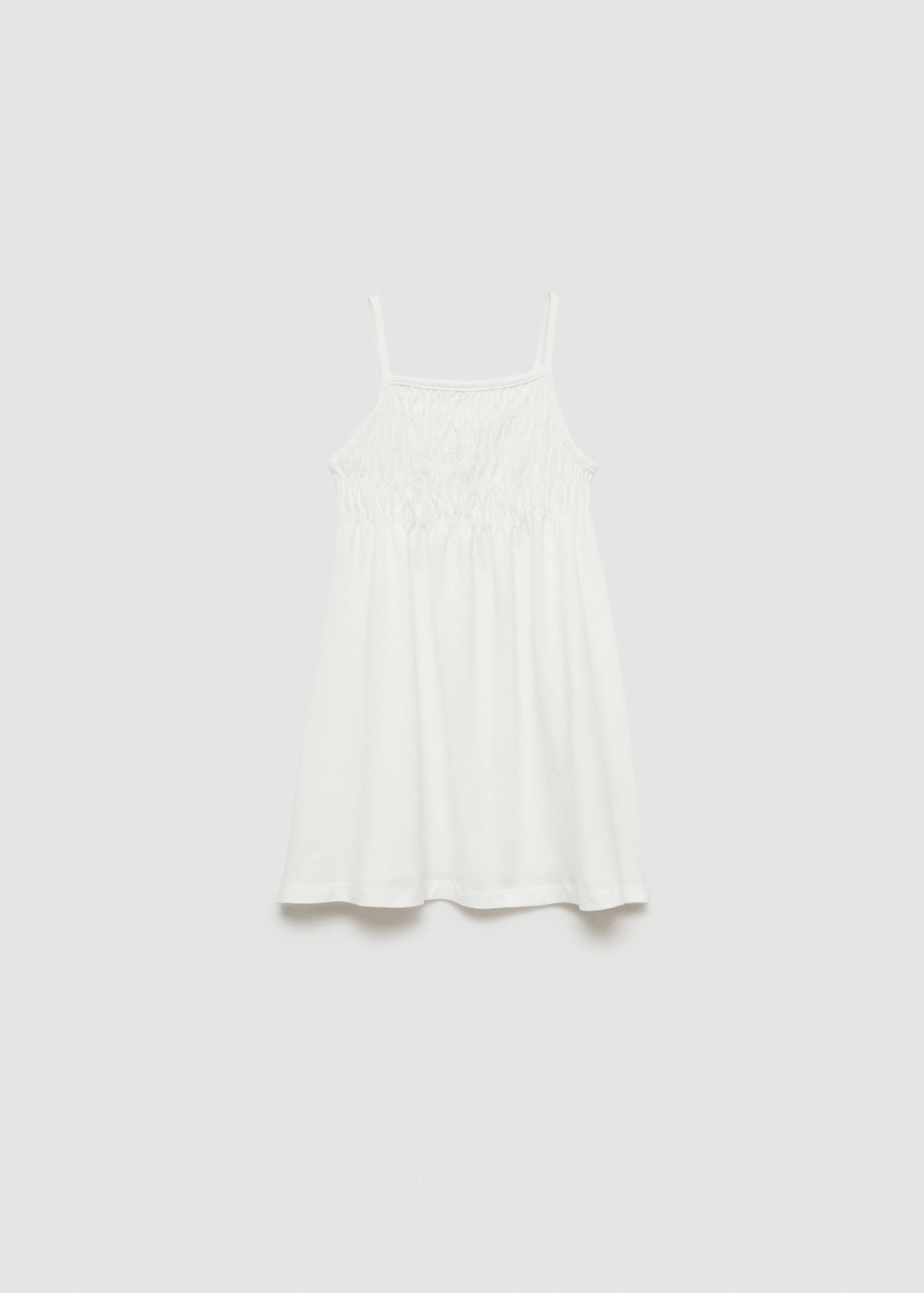 Gathered details dress - Reverse of the article