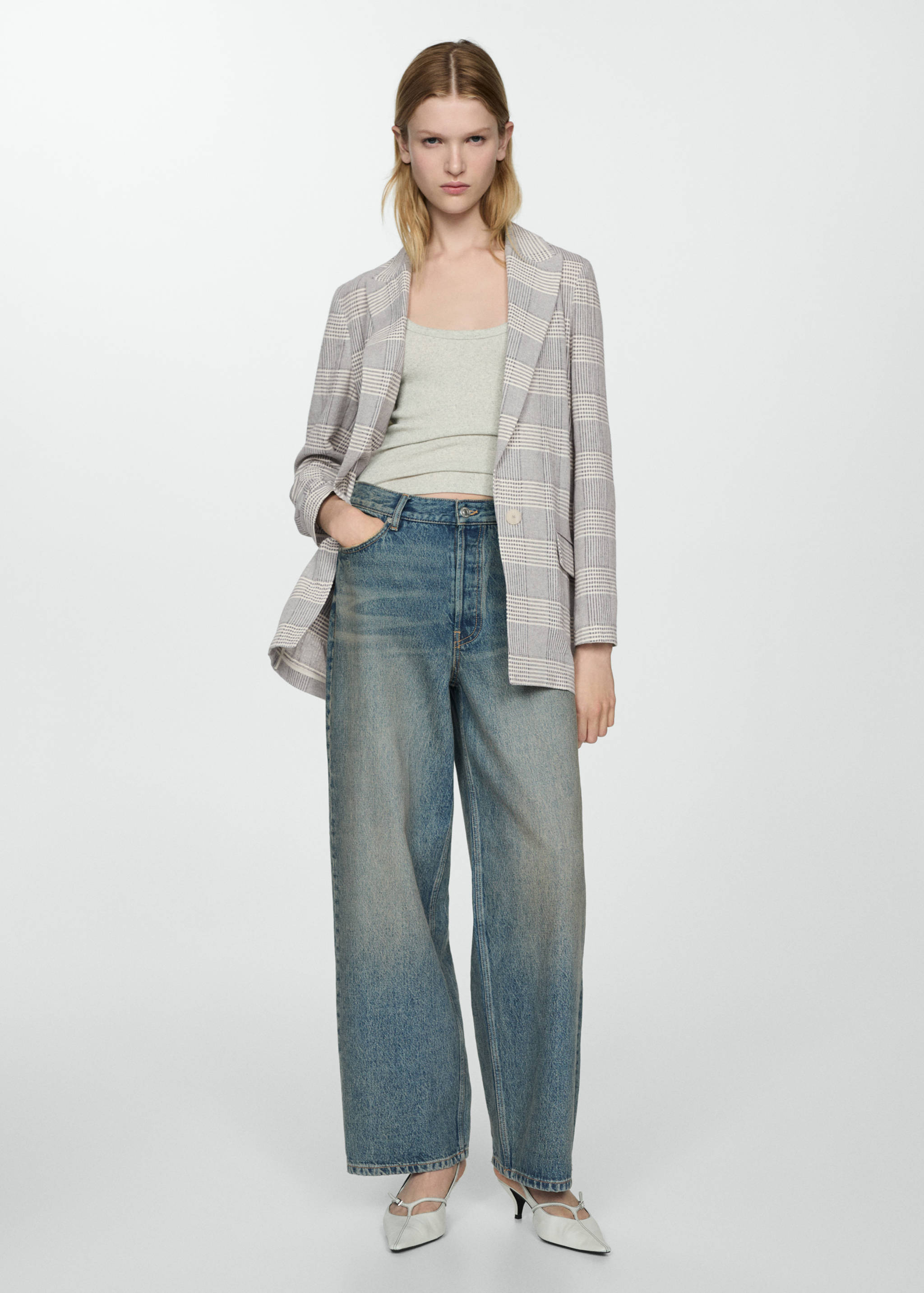 Blazer imprimé carreaux - Détail de l'article 6