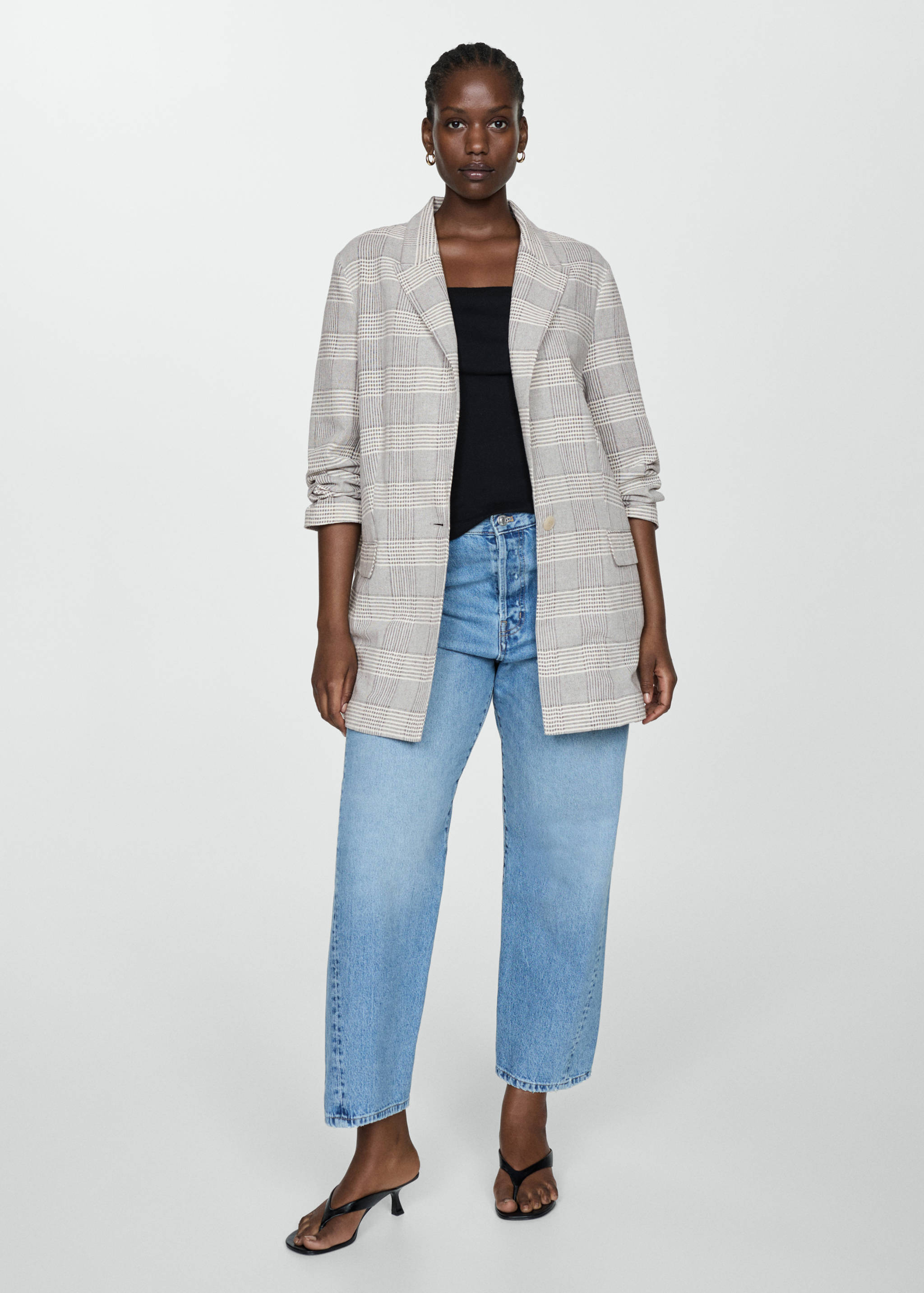 Blazer imprimé carreaux - Détail de l'article 3