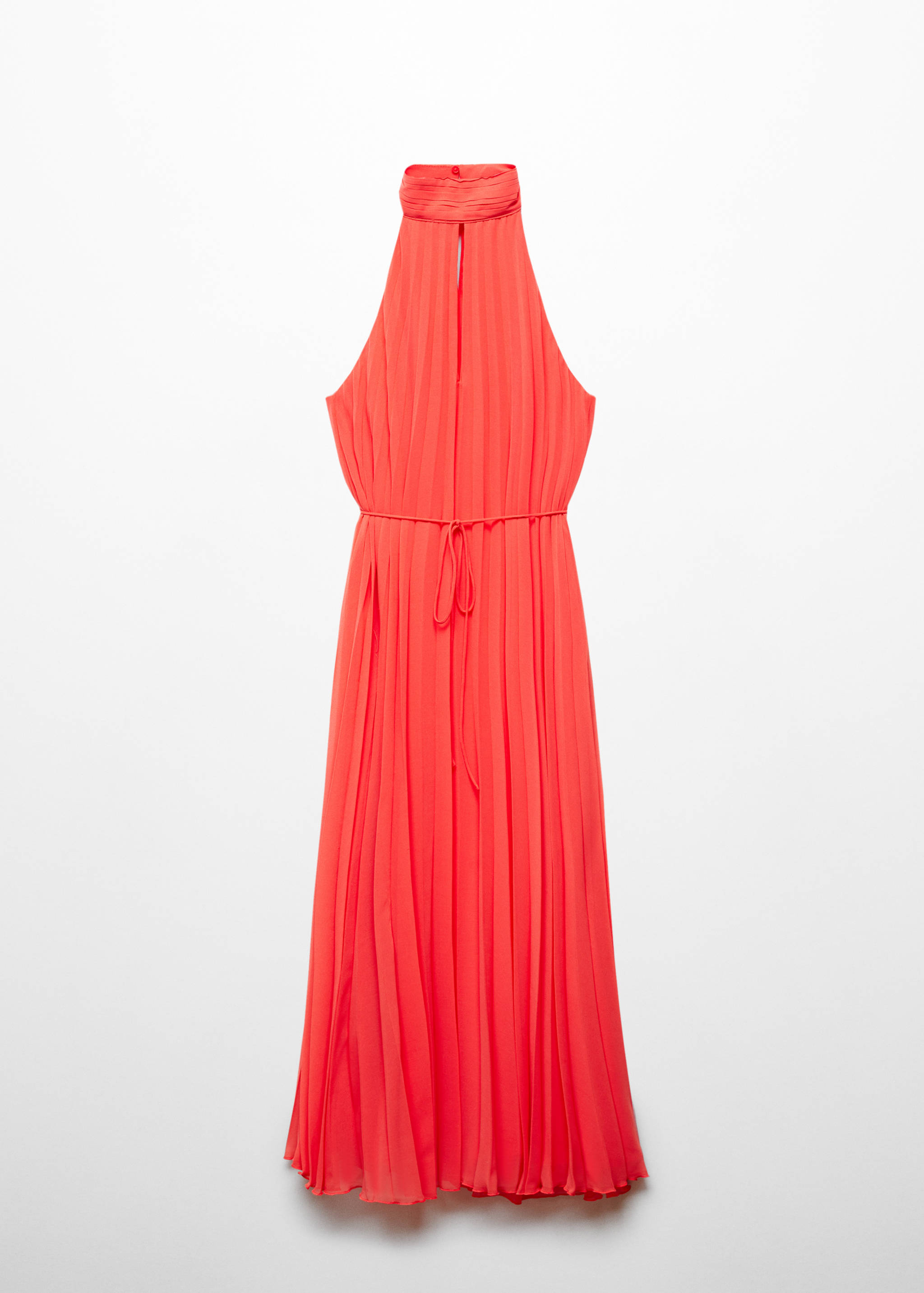 Pleated halter neck dress - Article without model