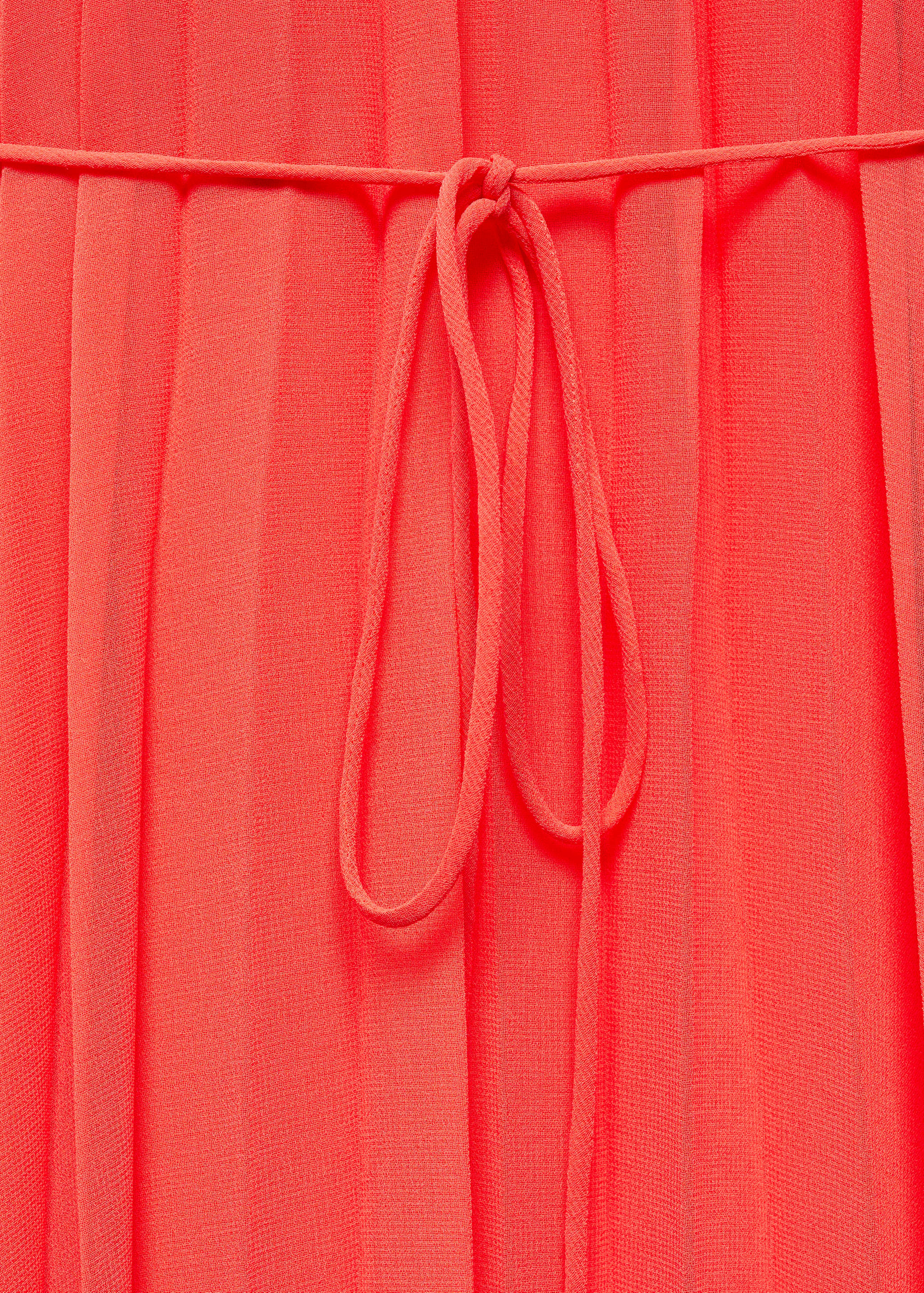 Pleated halter neck dress - Details of the article 8