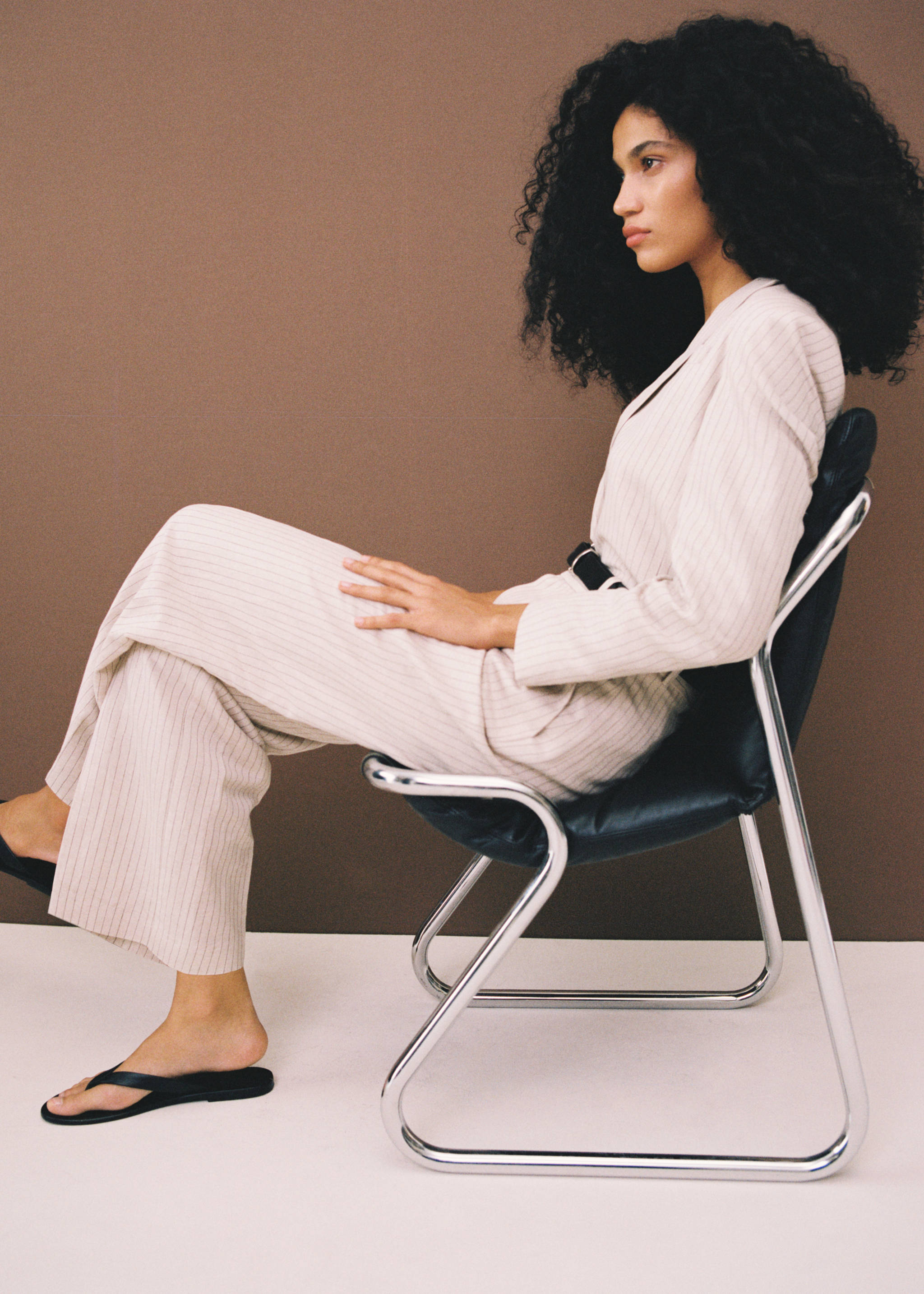 Pantalon de costume à rayures - Détail de l'article 6