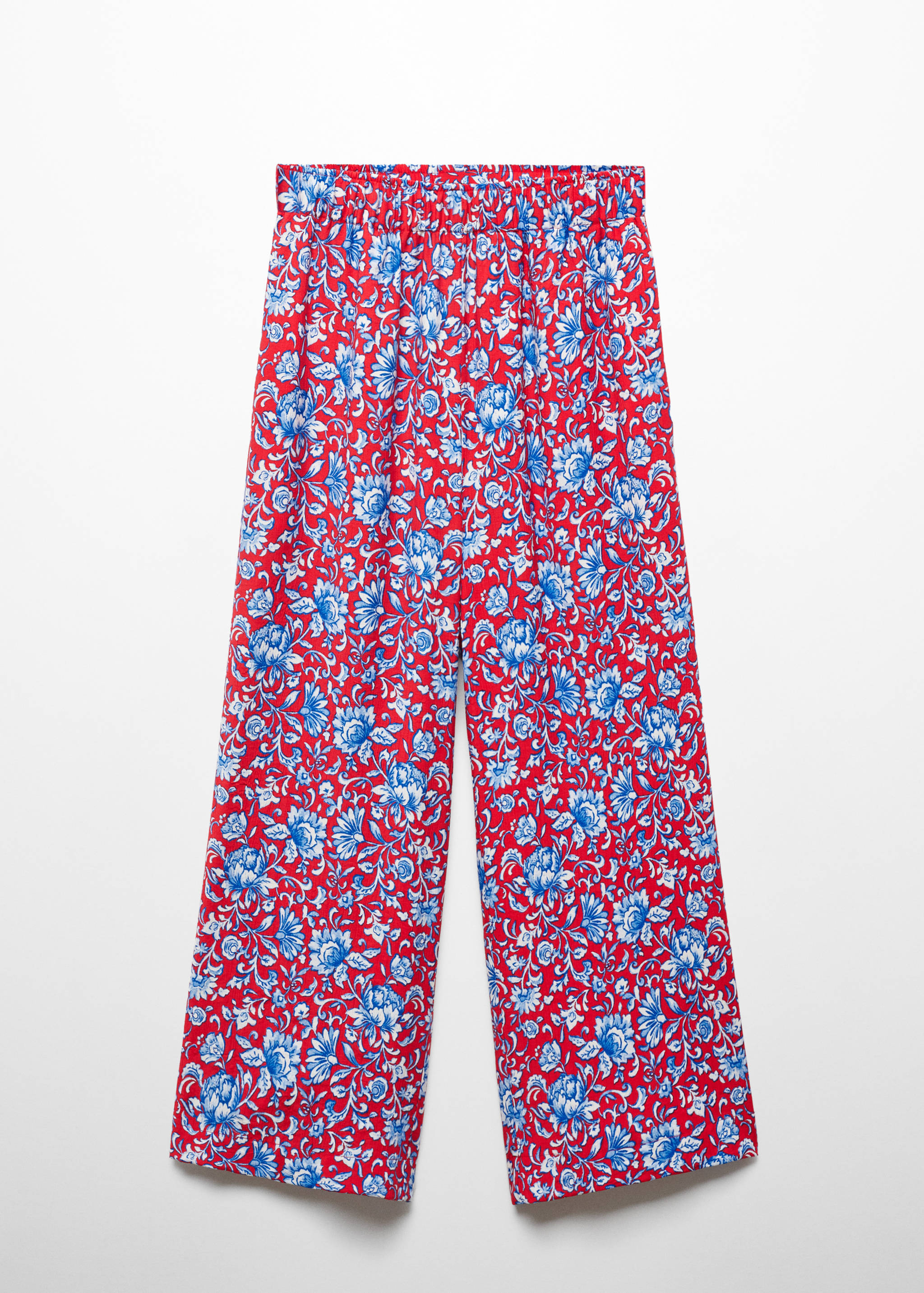 Floral print culotte trousers - Article without model