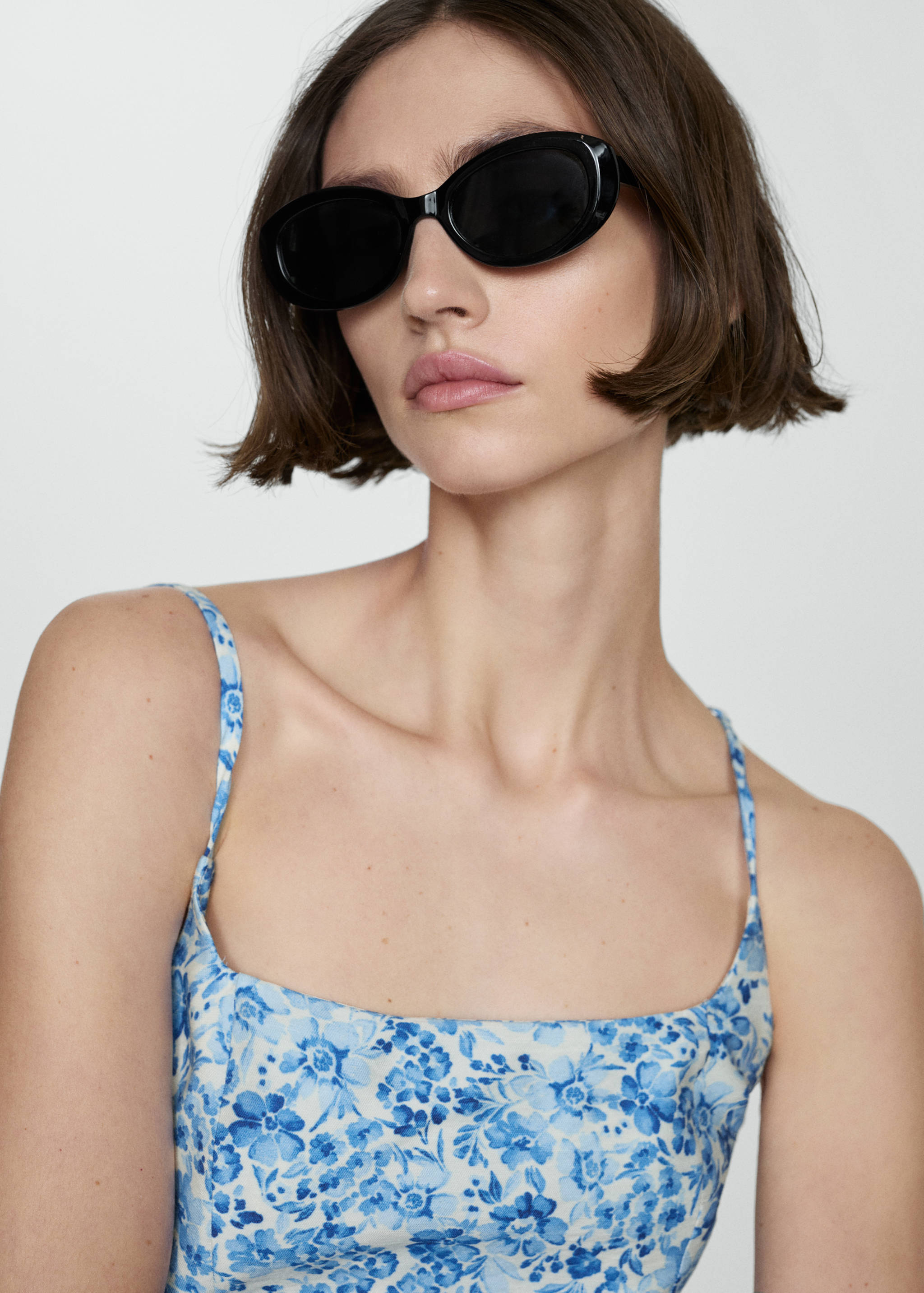 Floral print dress - Details of the article 1