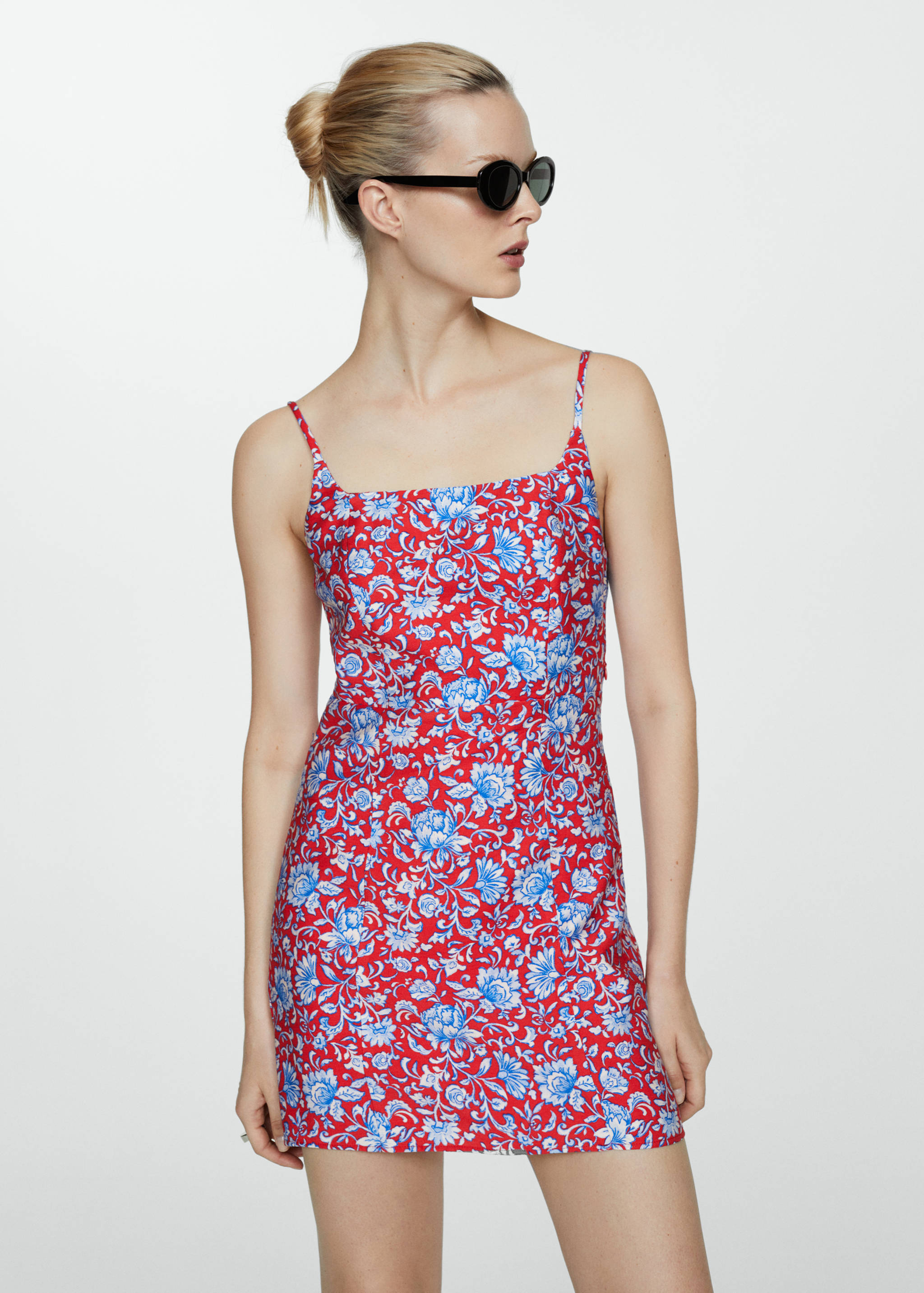 Floral print dress - Medium plane