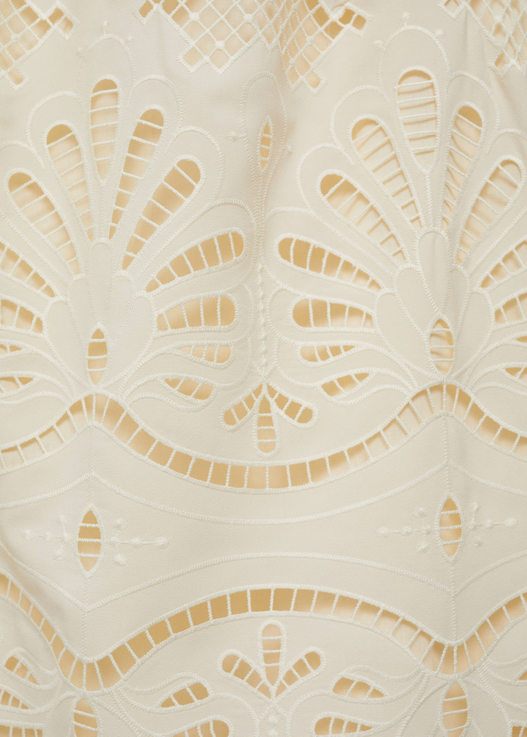 Embroidered short dress - Details of the article 8