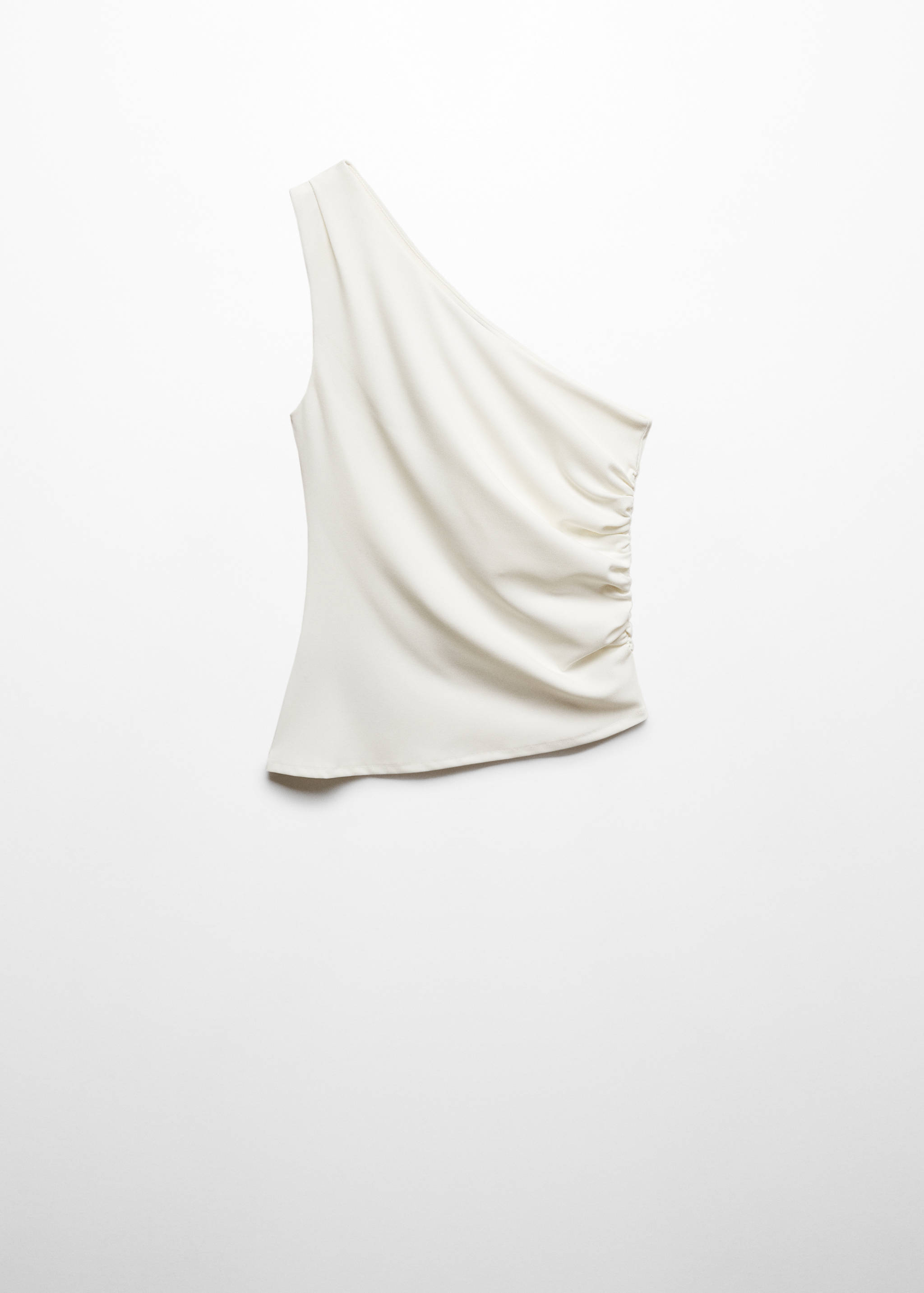 Asymmetrical draped top - Article without model