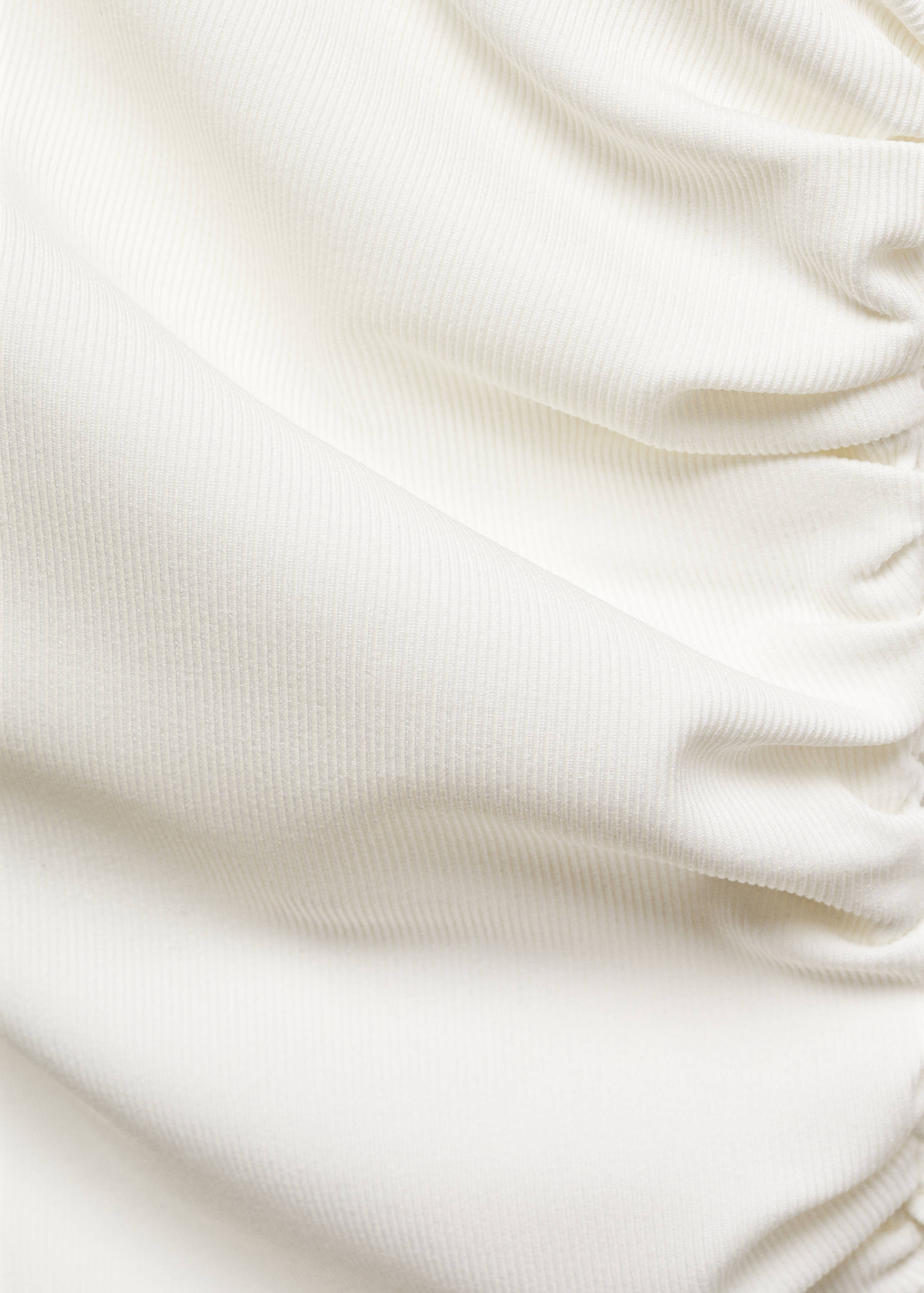 Asymmetrical draped top - Details of the article 8