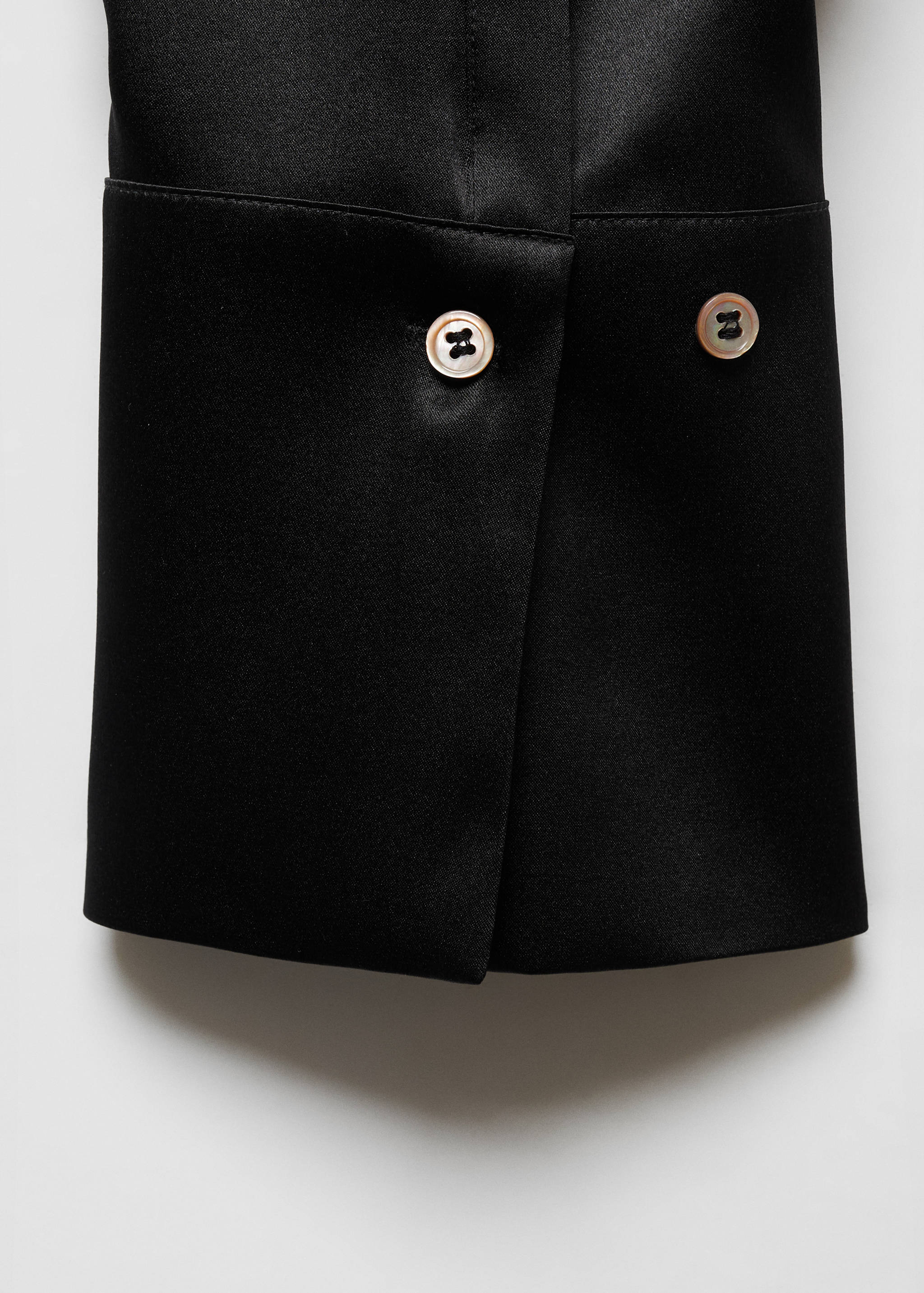 Satin silk shirt - Details of the article 0