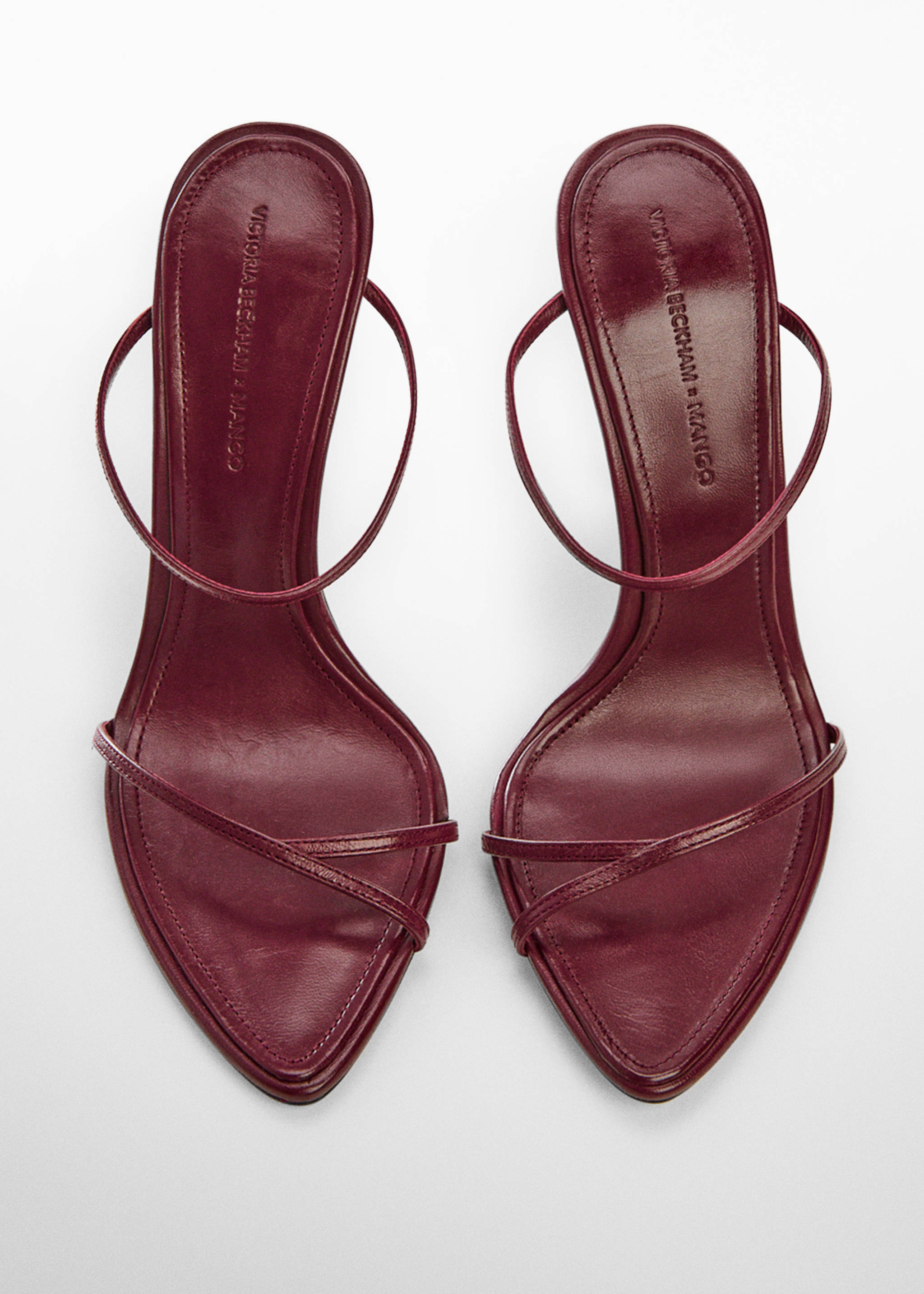 Leather sandal with inclined heel - Details of the article 3