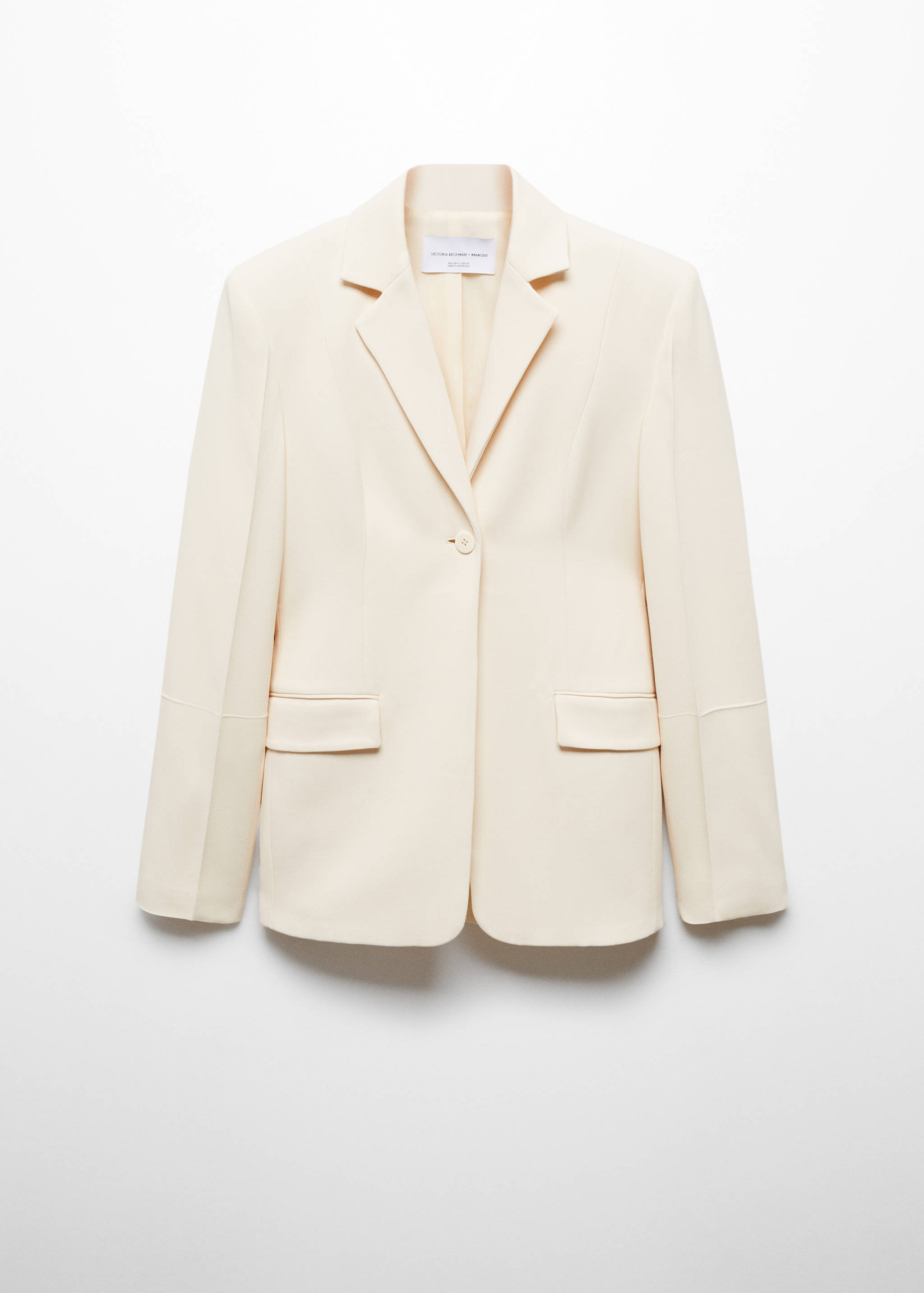 Suit jacket with decorative stitching - Article without model