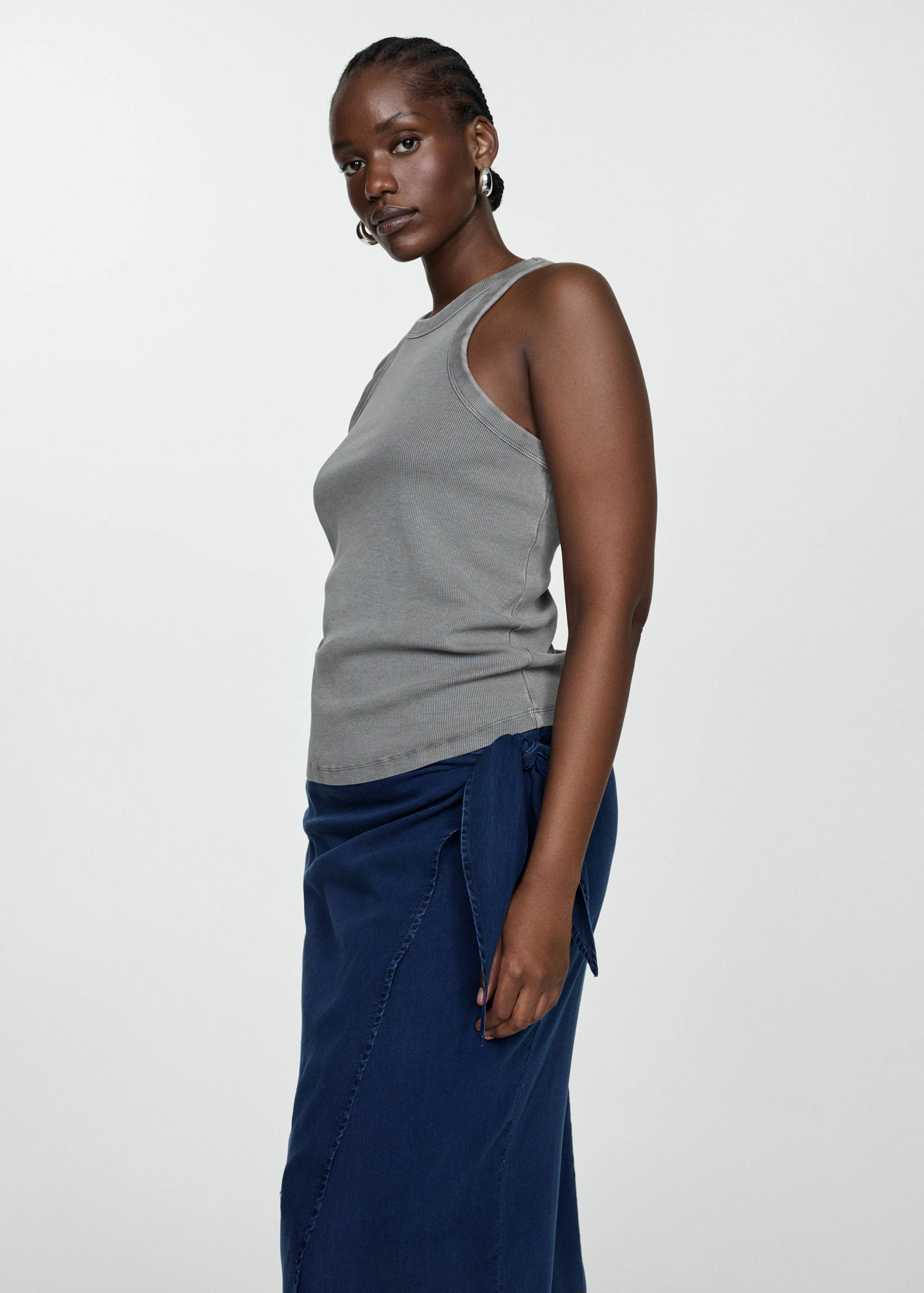 Lyocell sarong skirt - Details of the article 5