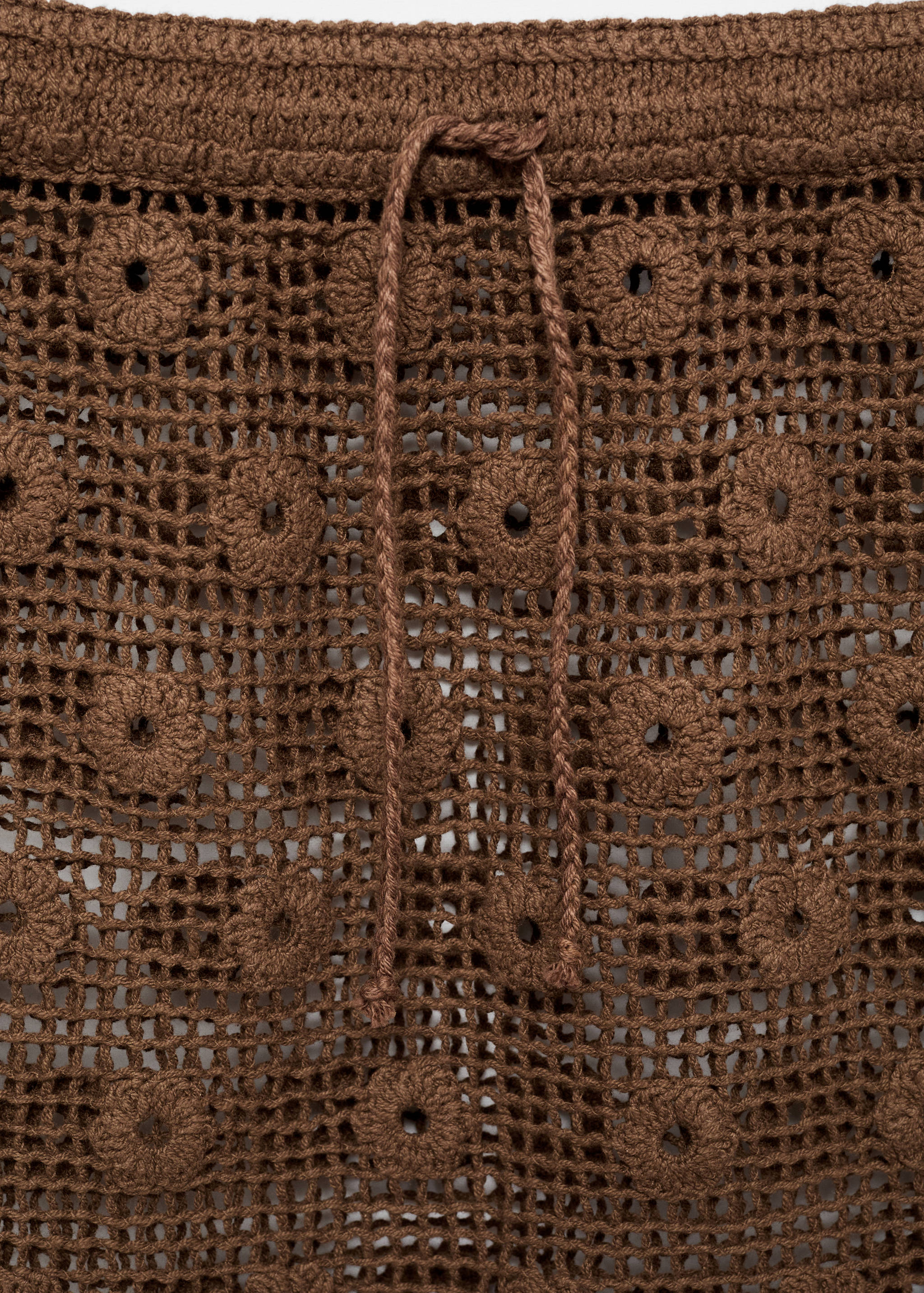 Crochet floral mini-skirt - Details of the article 8