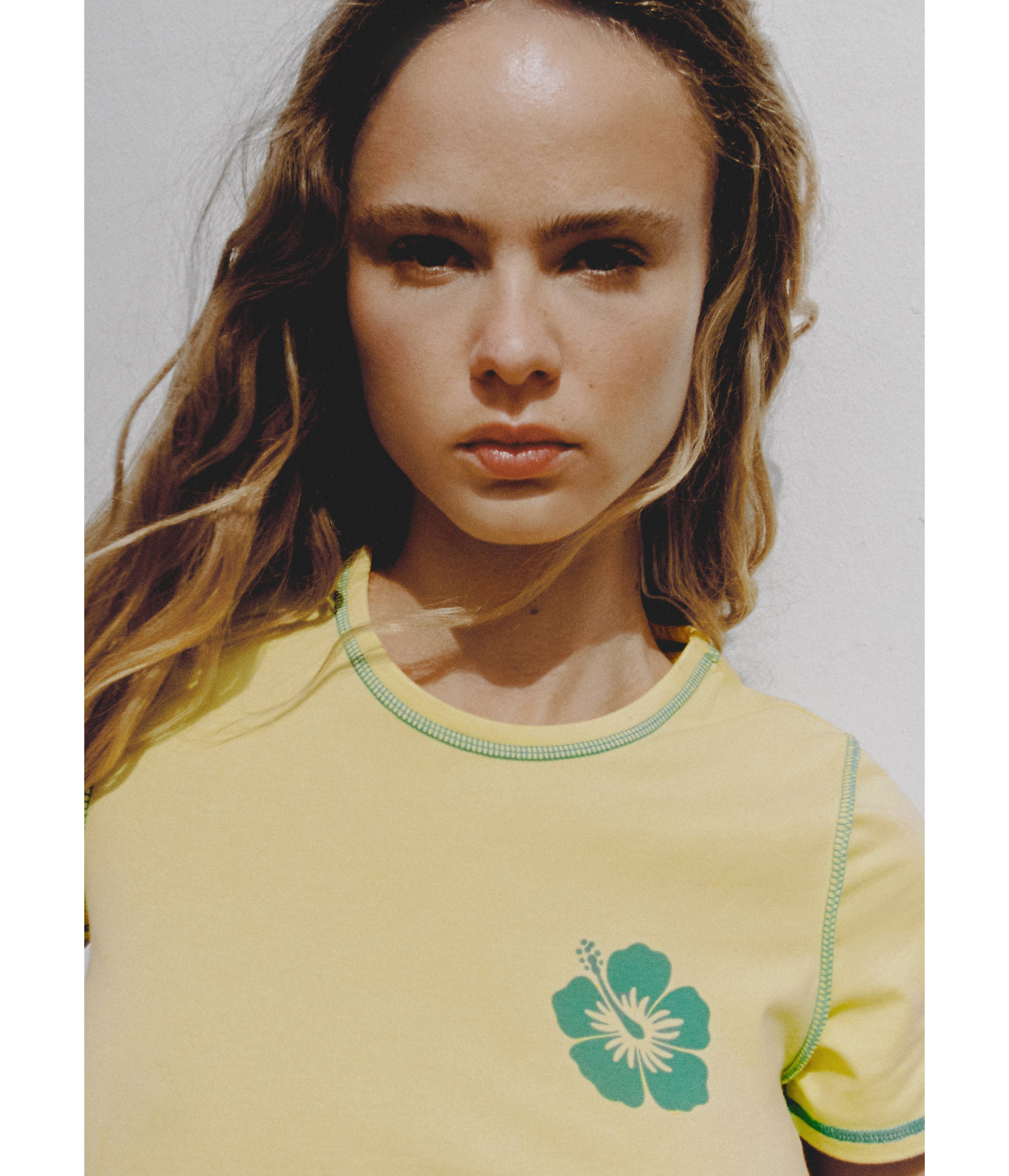 Printed cropped t-shirt - Details of the article 7