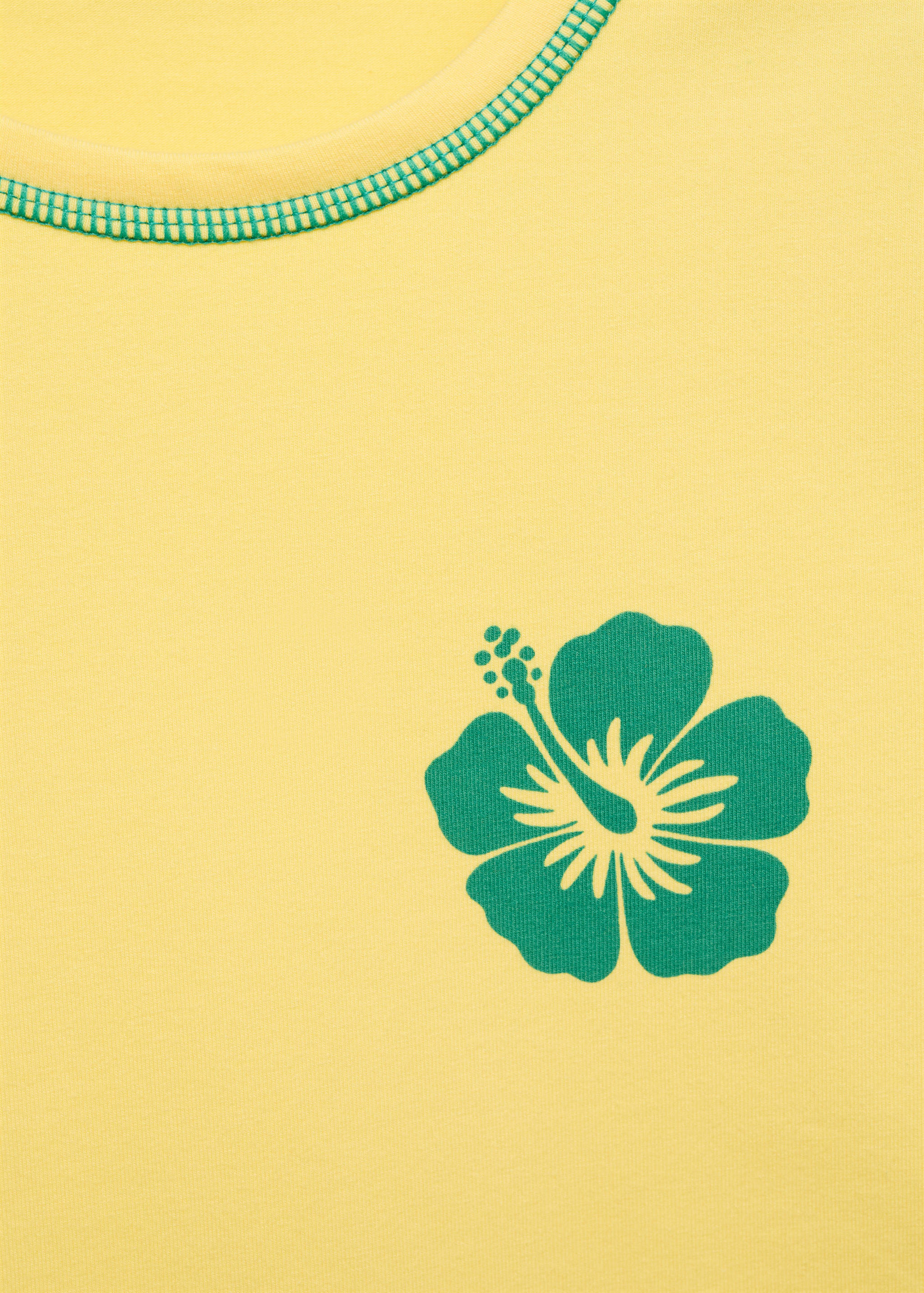 Printed cropped t-shirt - Details of the article 8