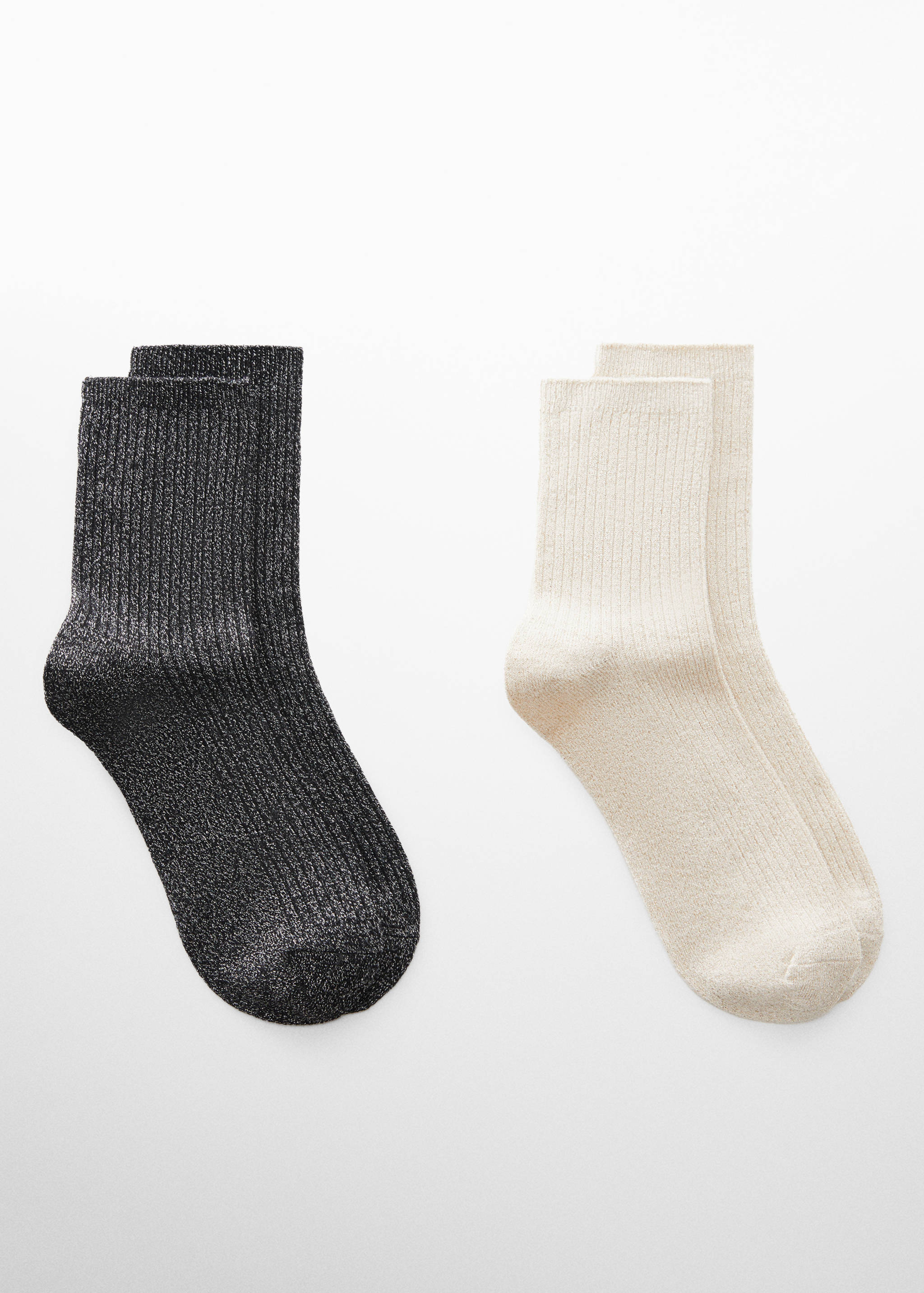 2 pack lurex socks - Article without model