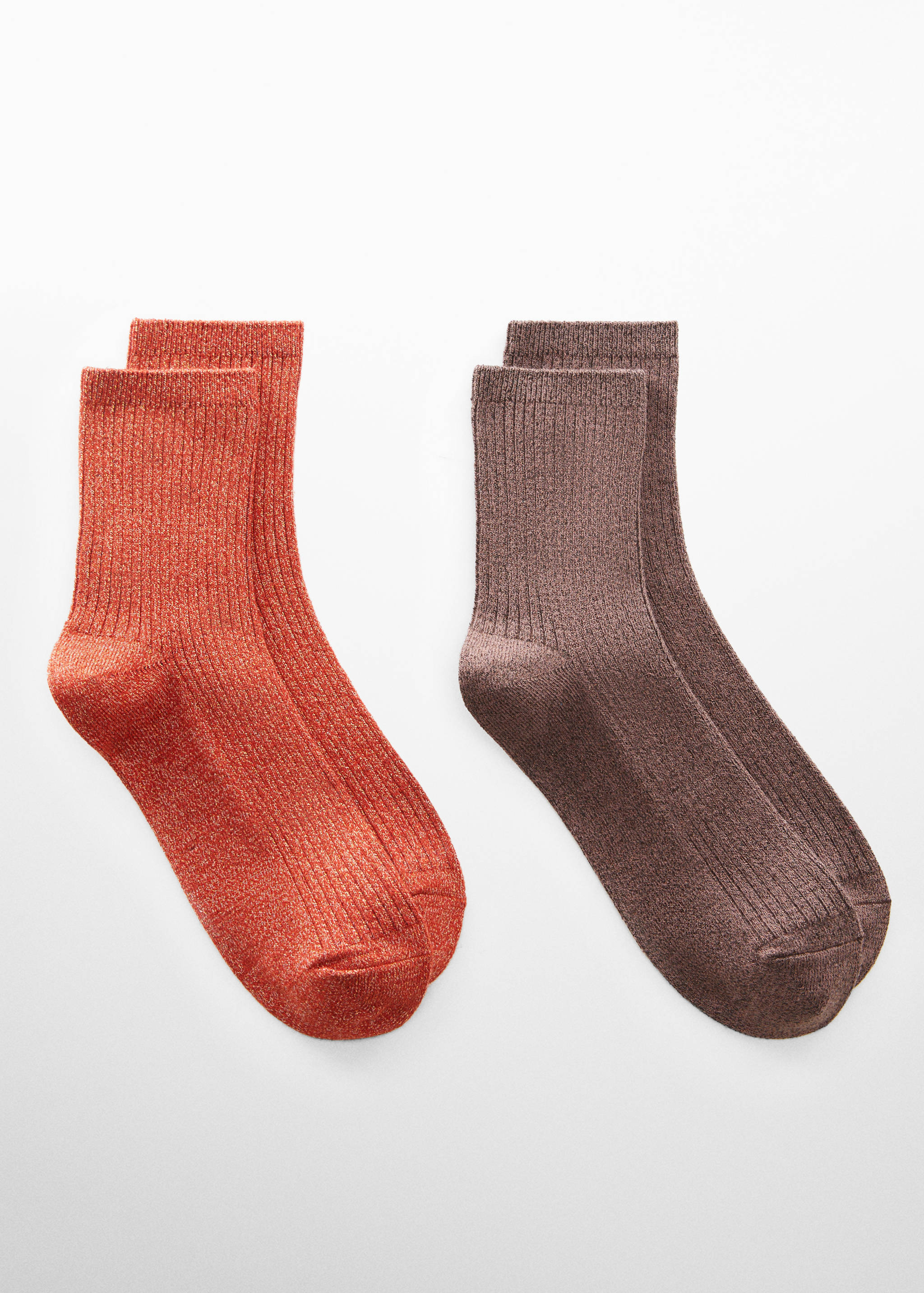 2 pack lurex socks - Article without model