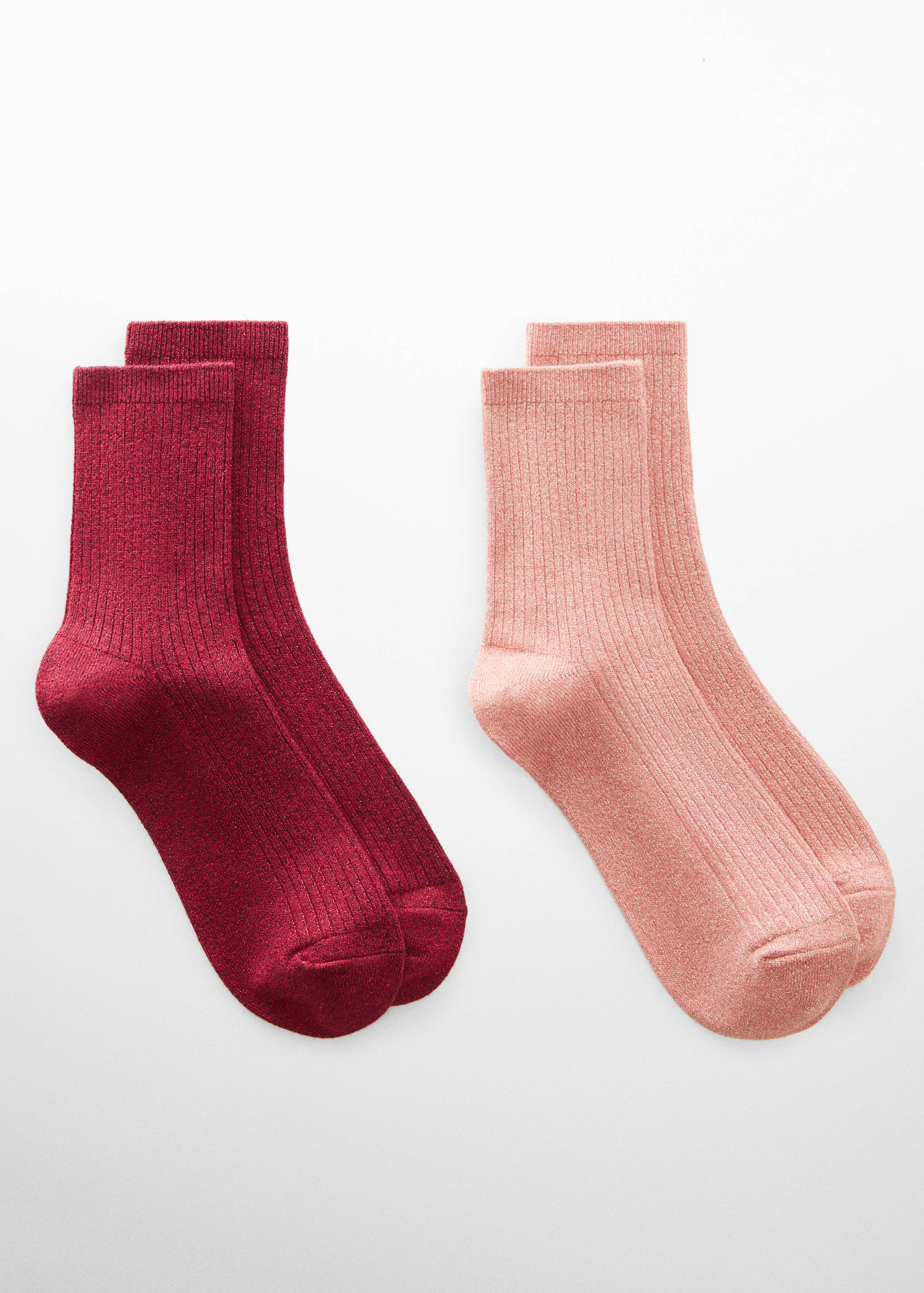 2 pack lurex socks - Article without model