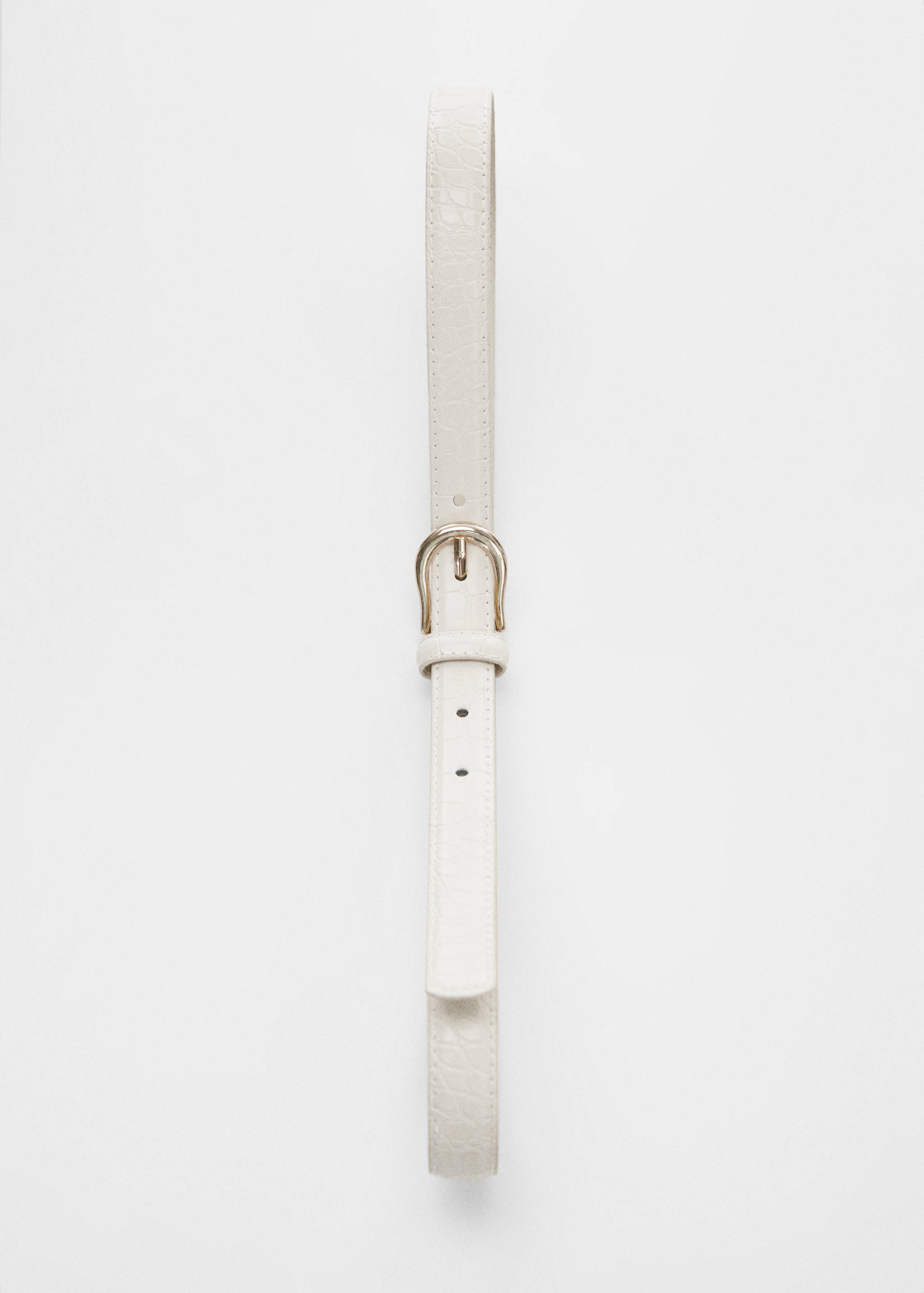 Buckle skinny belt - Details of the article 2