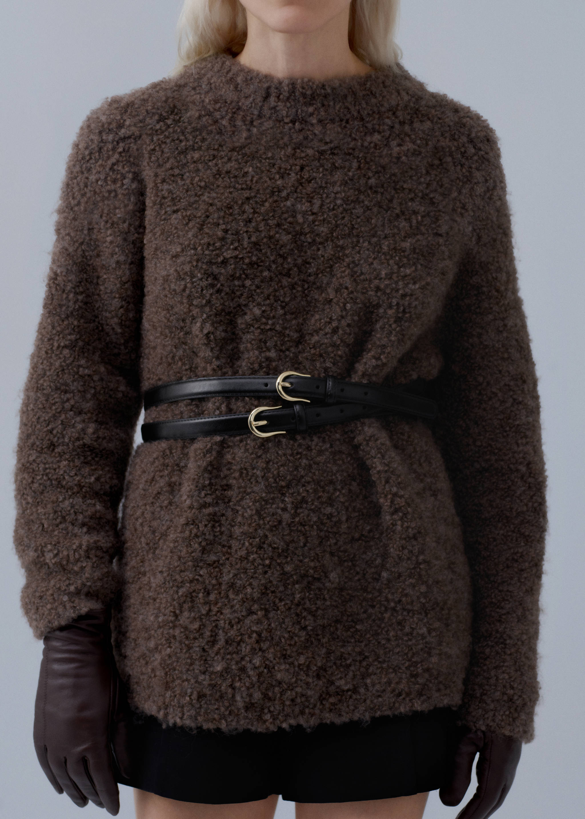 Buckle skinny belt - General plane