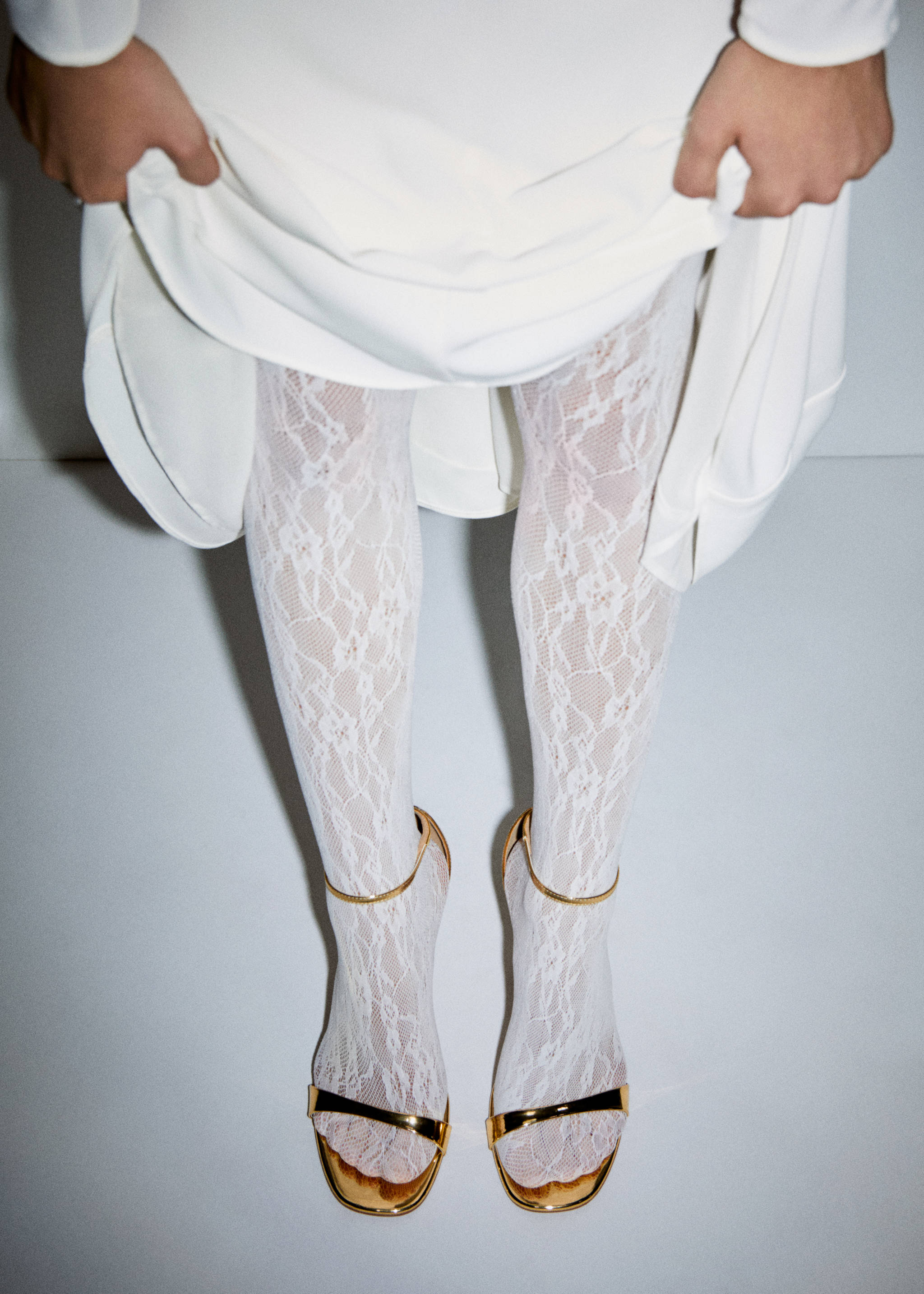 Sandalia metalizada tacón - Detalle del artículo 9