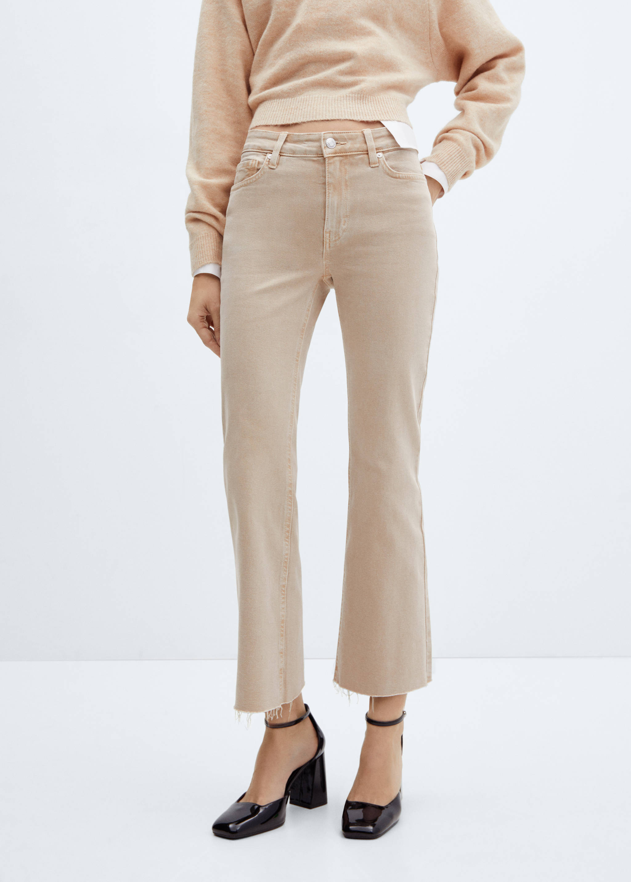 Укороченные джинсы flare Sienna - Средний план