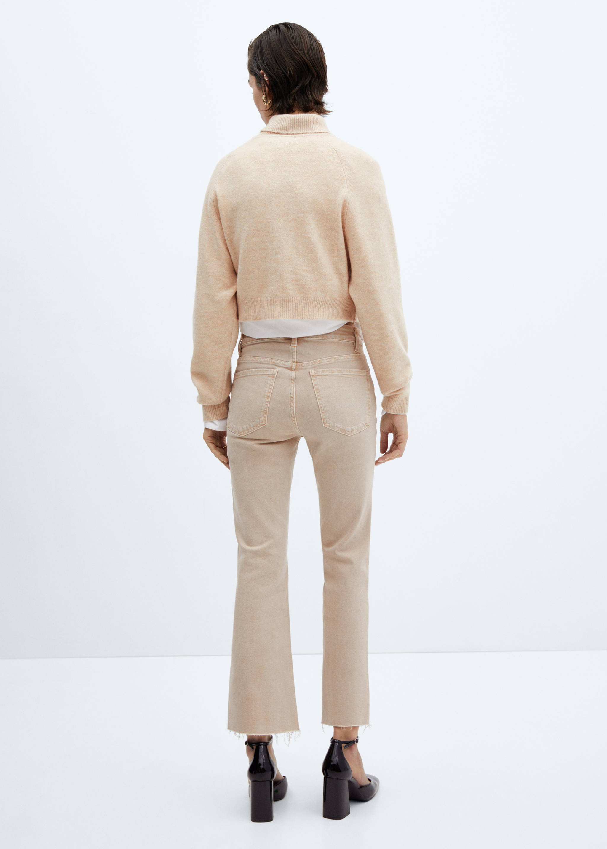 Укороченные джинсы flare Sienna - Обратная сторона изделия